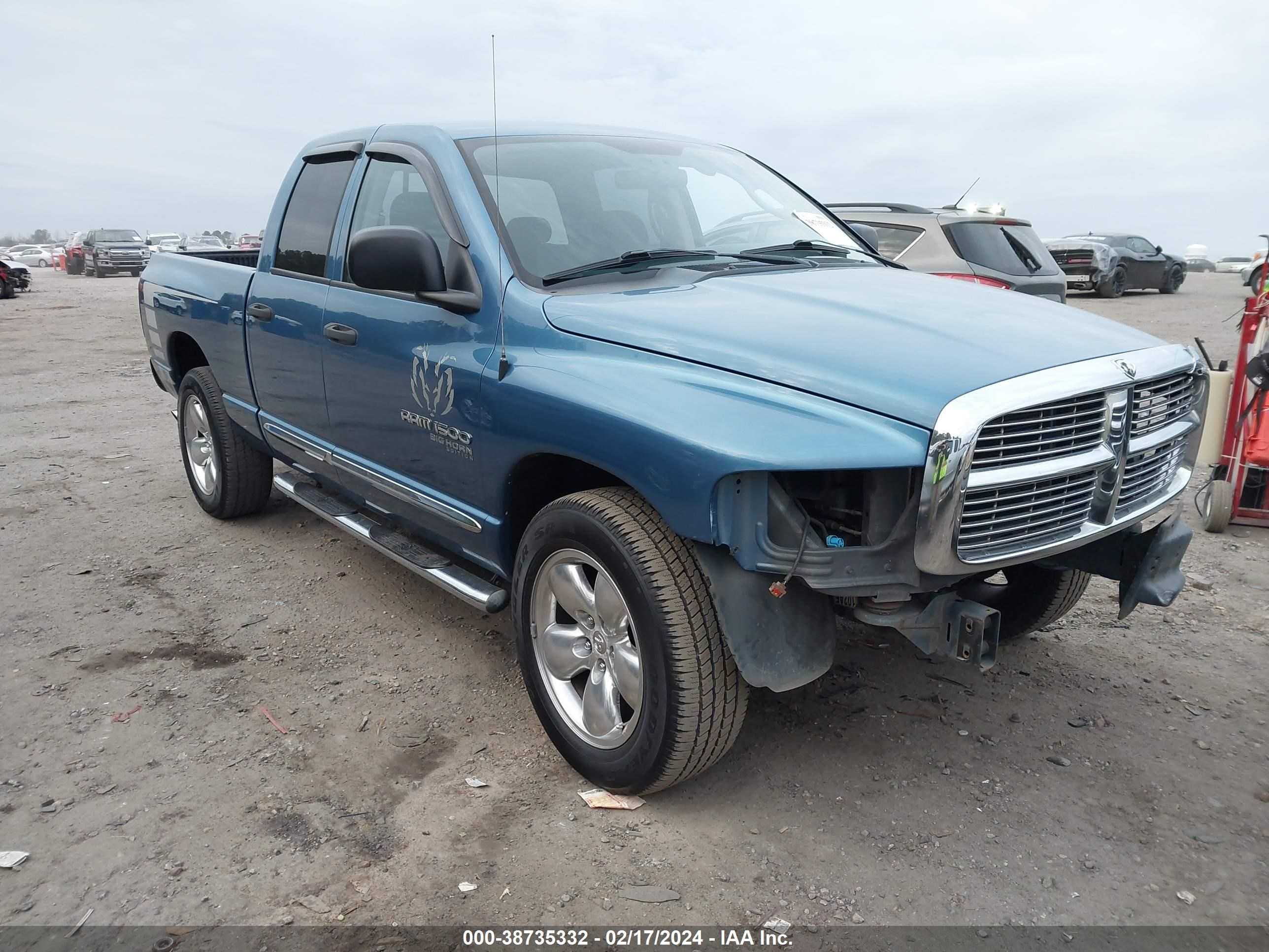 DODGE RAM 2005 1d7ha18n25j646914