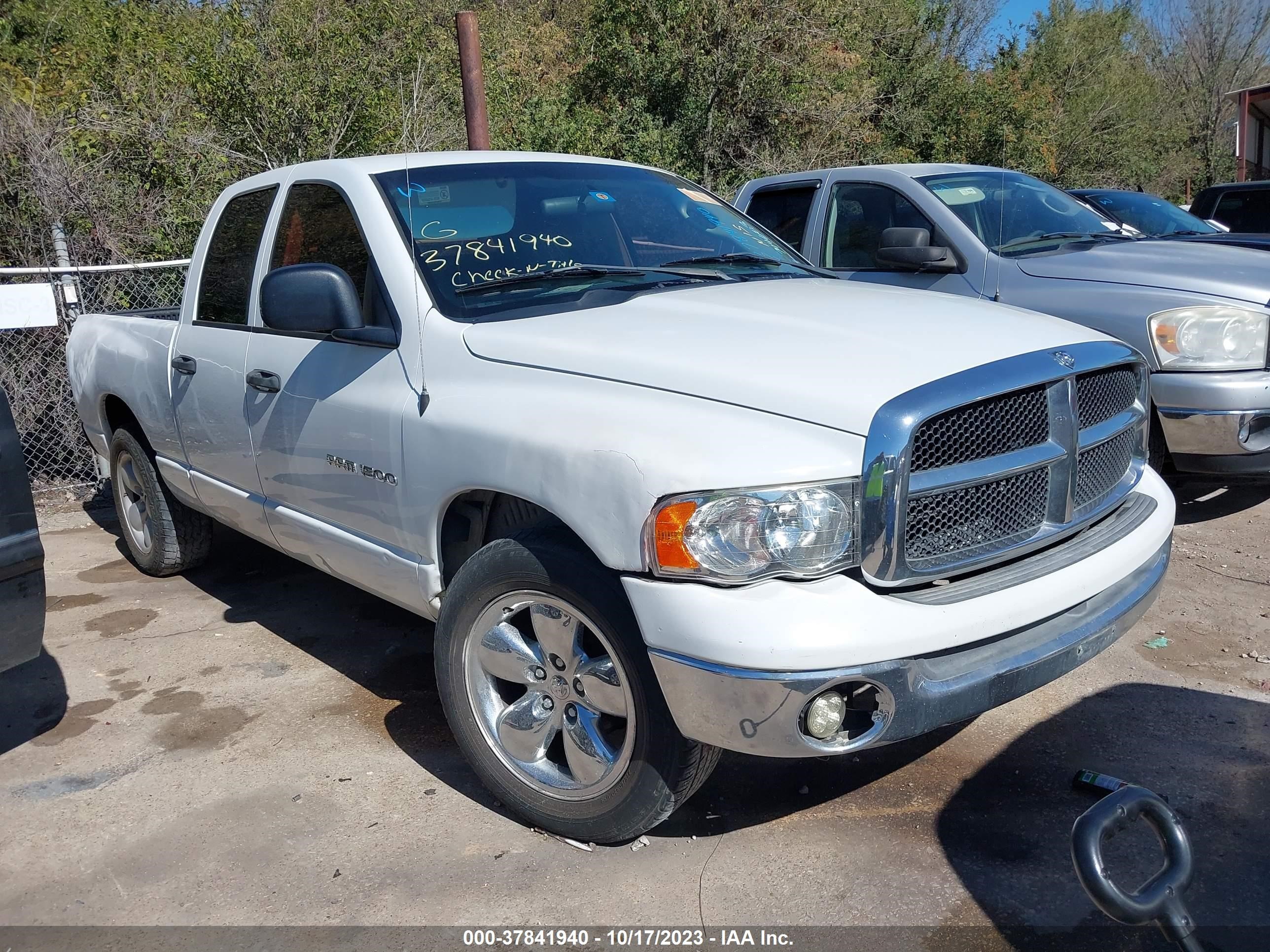 DODGE RAM 2004 1d7ha18n34s744603