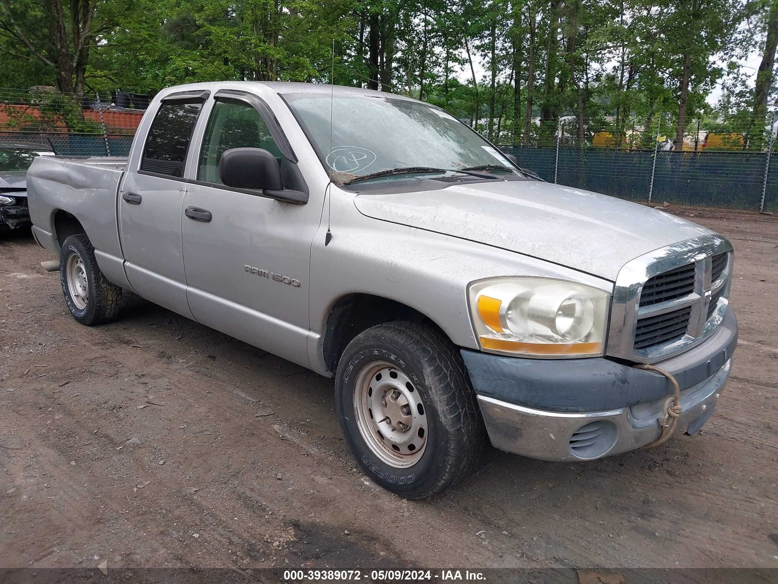 DODGE RAM 2006 1d7ha18n36j194702