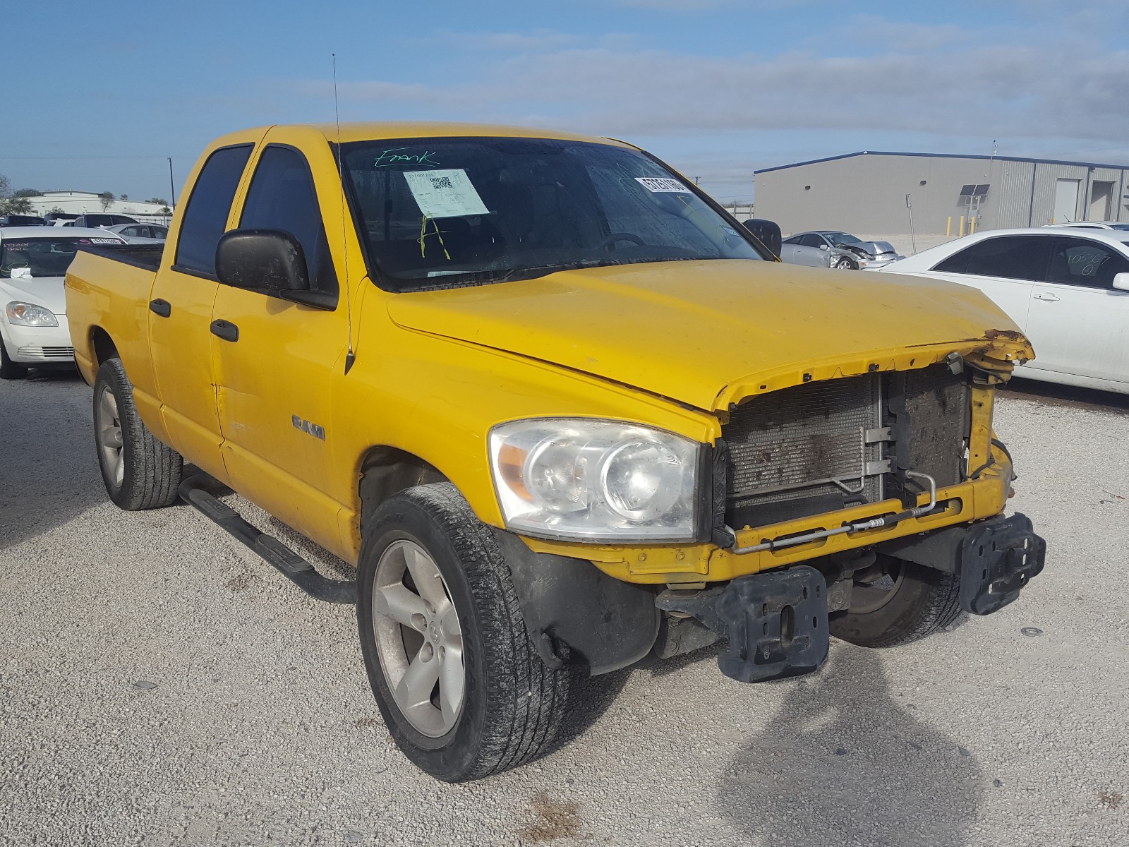 DODGE RAM 1500 S 2008 1d7ha18n38s509334