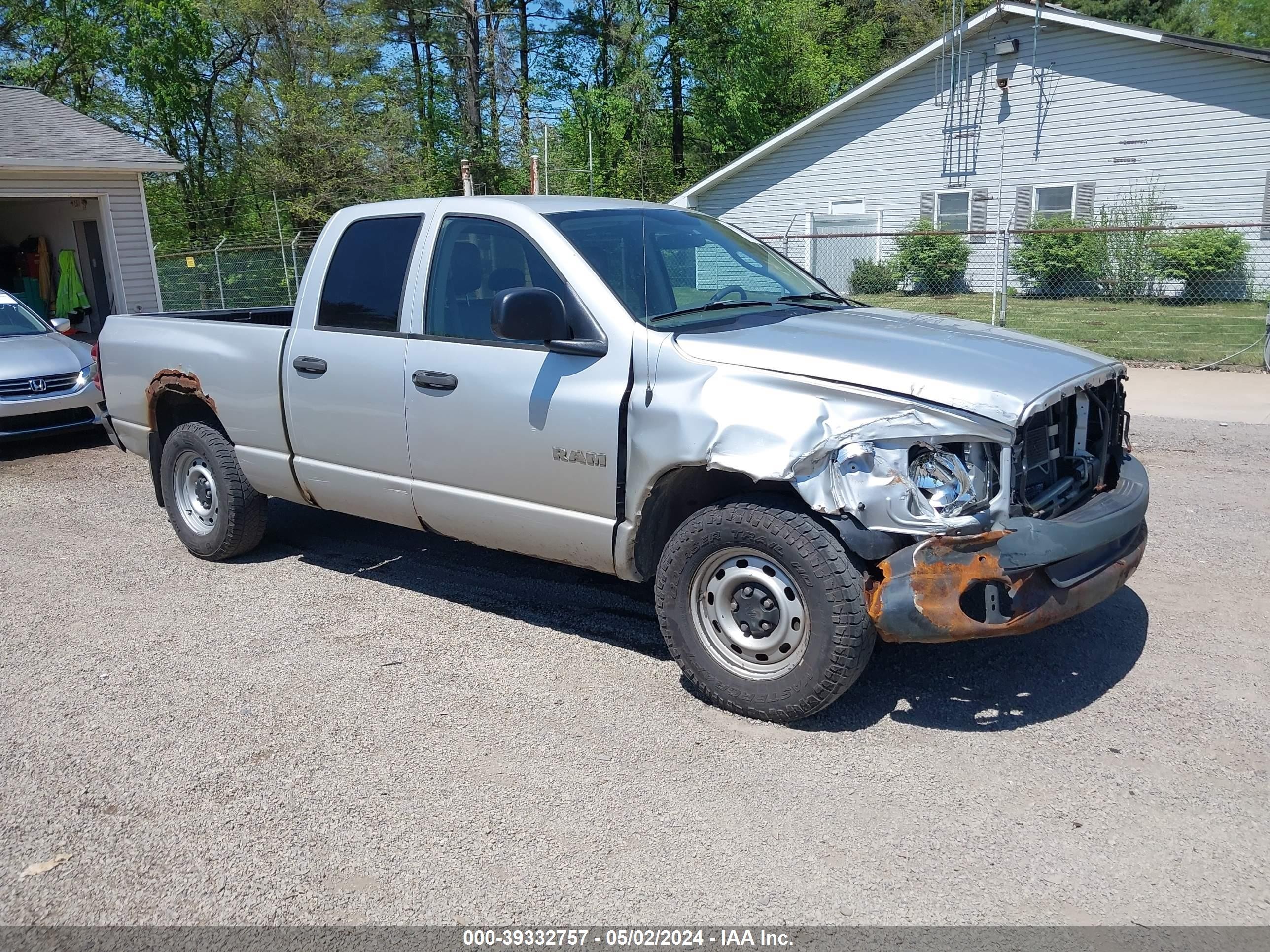 DODGE RAM 2008 1d7ha18n38s613581