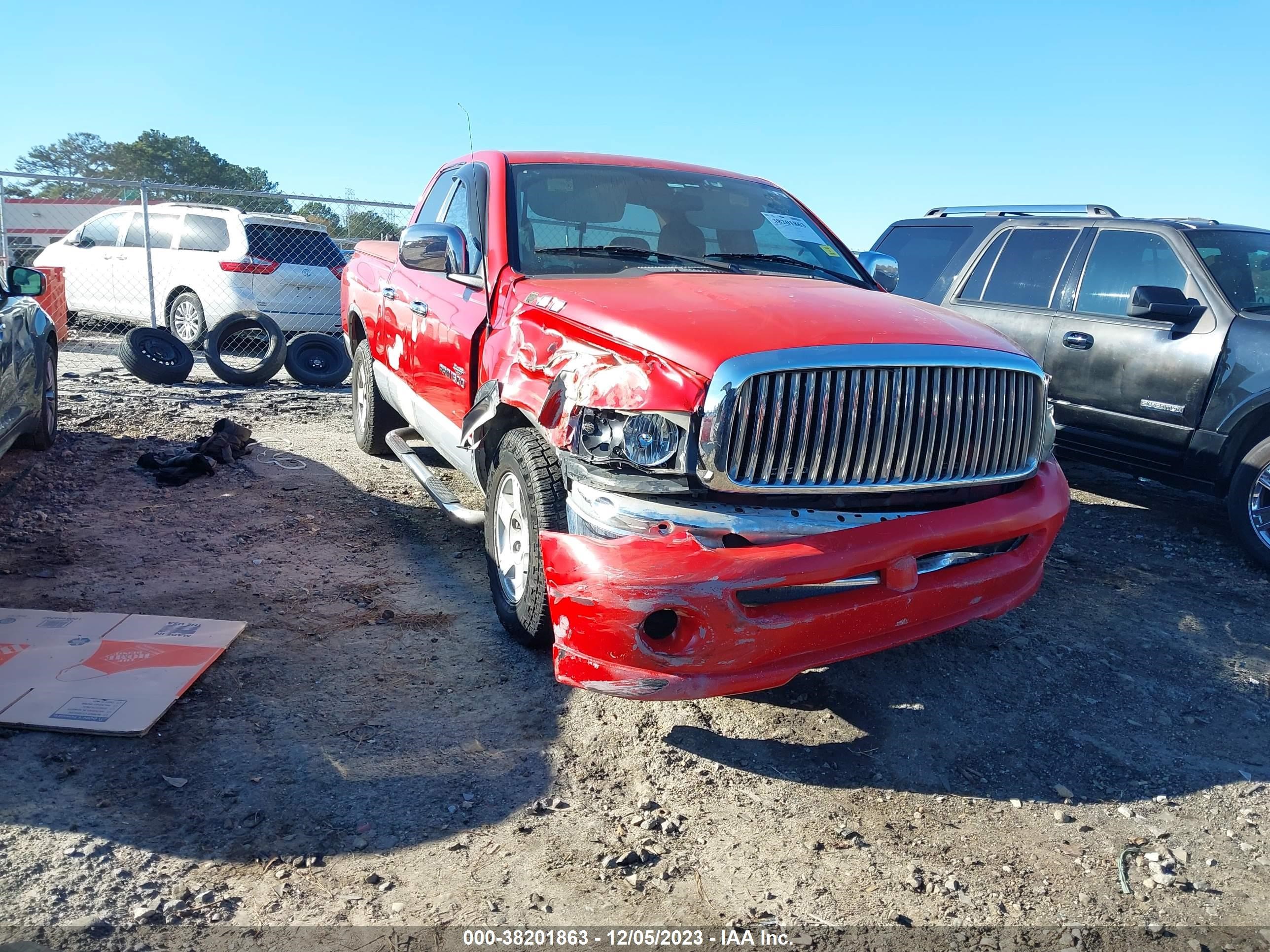 DODGE RAM 2004 1d7ha18n44j273065