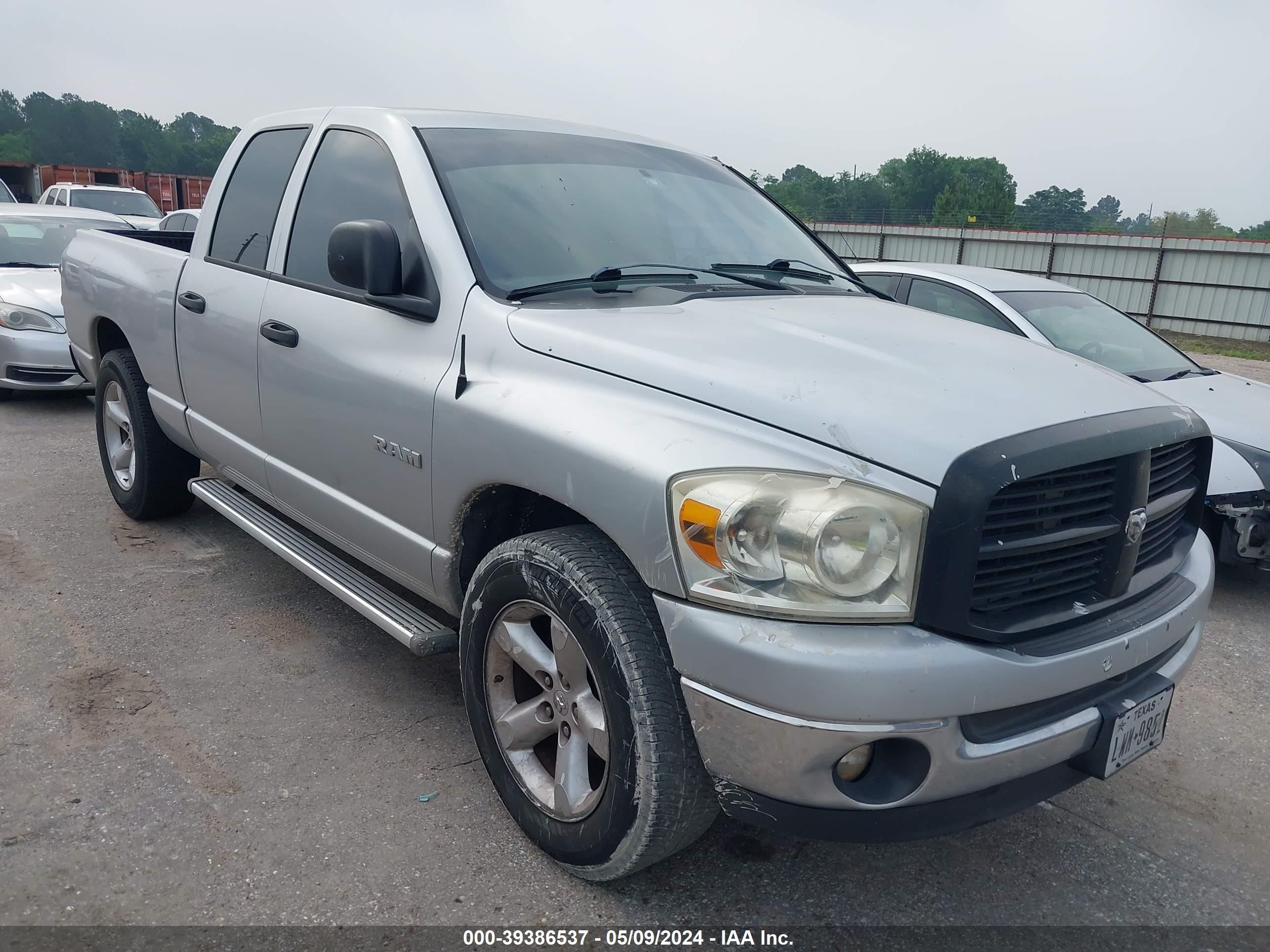 DODGE RAM 2008 1d7ha18n48j129571