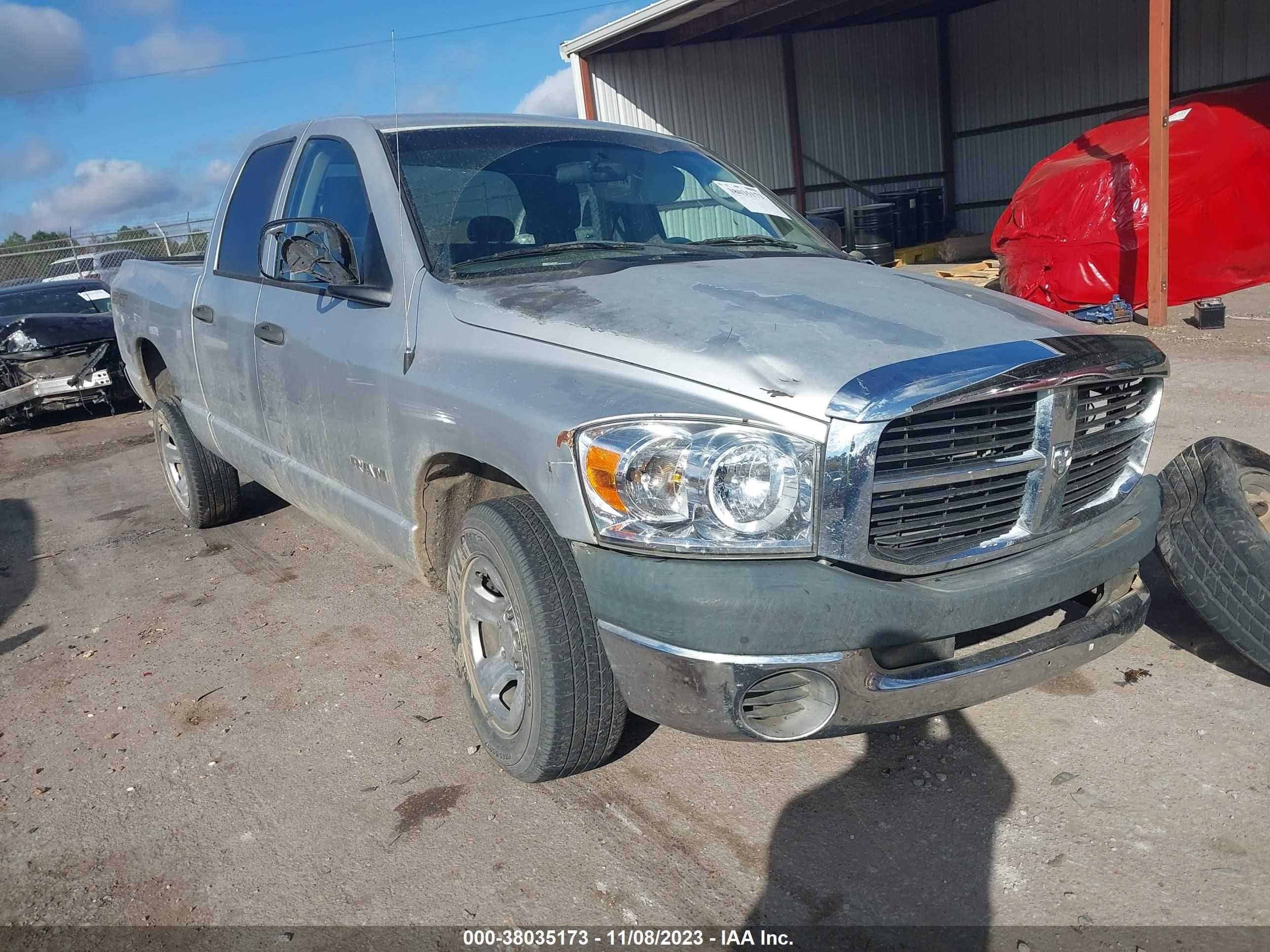 DODGE RAM 2008 1d7ha18n48s603366