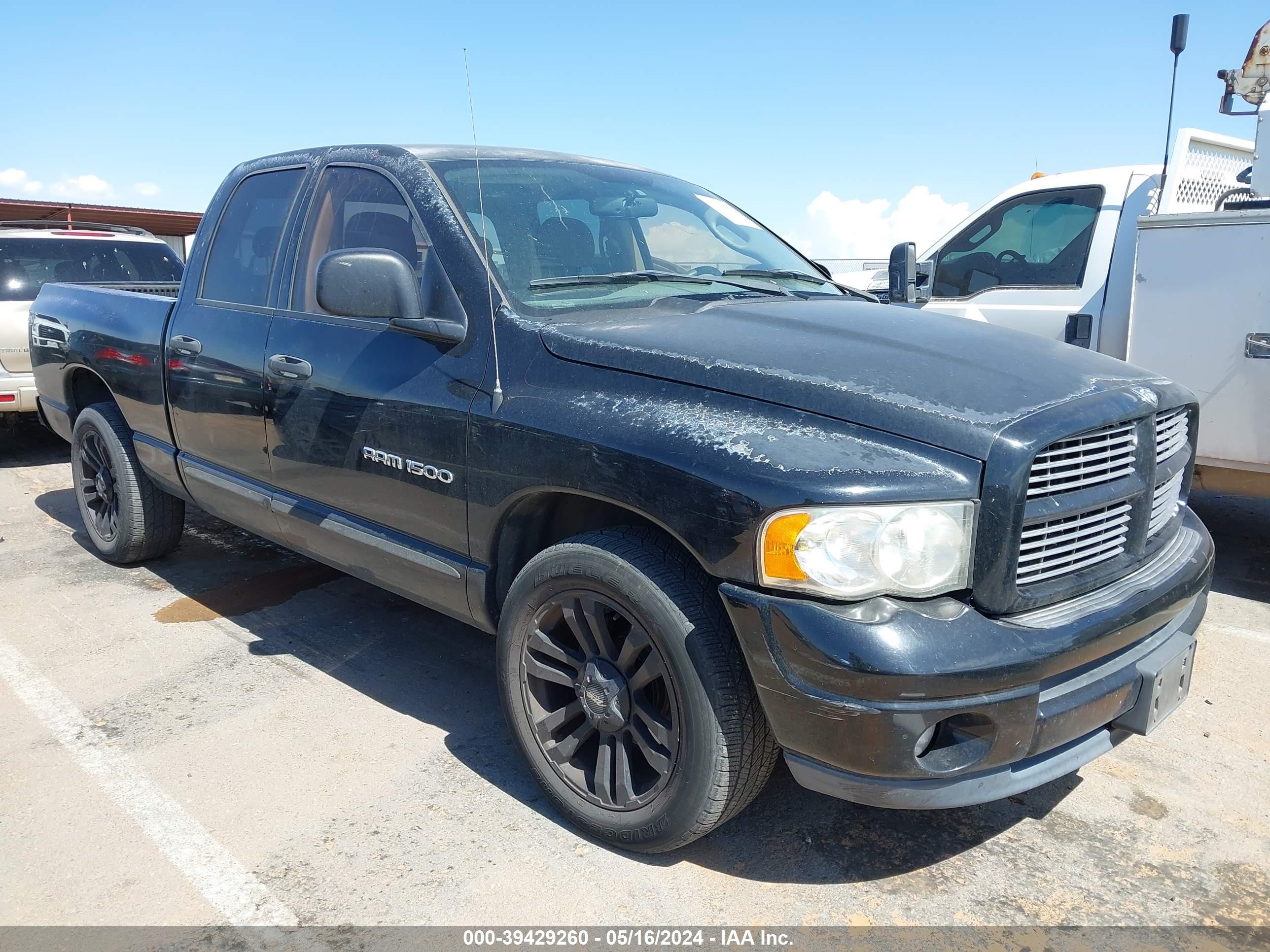 DODGE RAM 2004 1d7ha18n54s512956