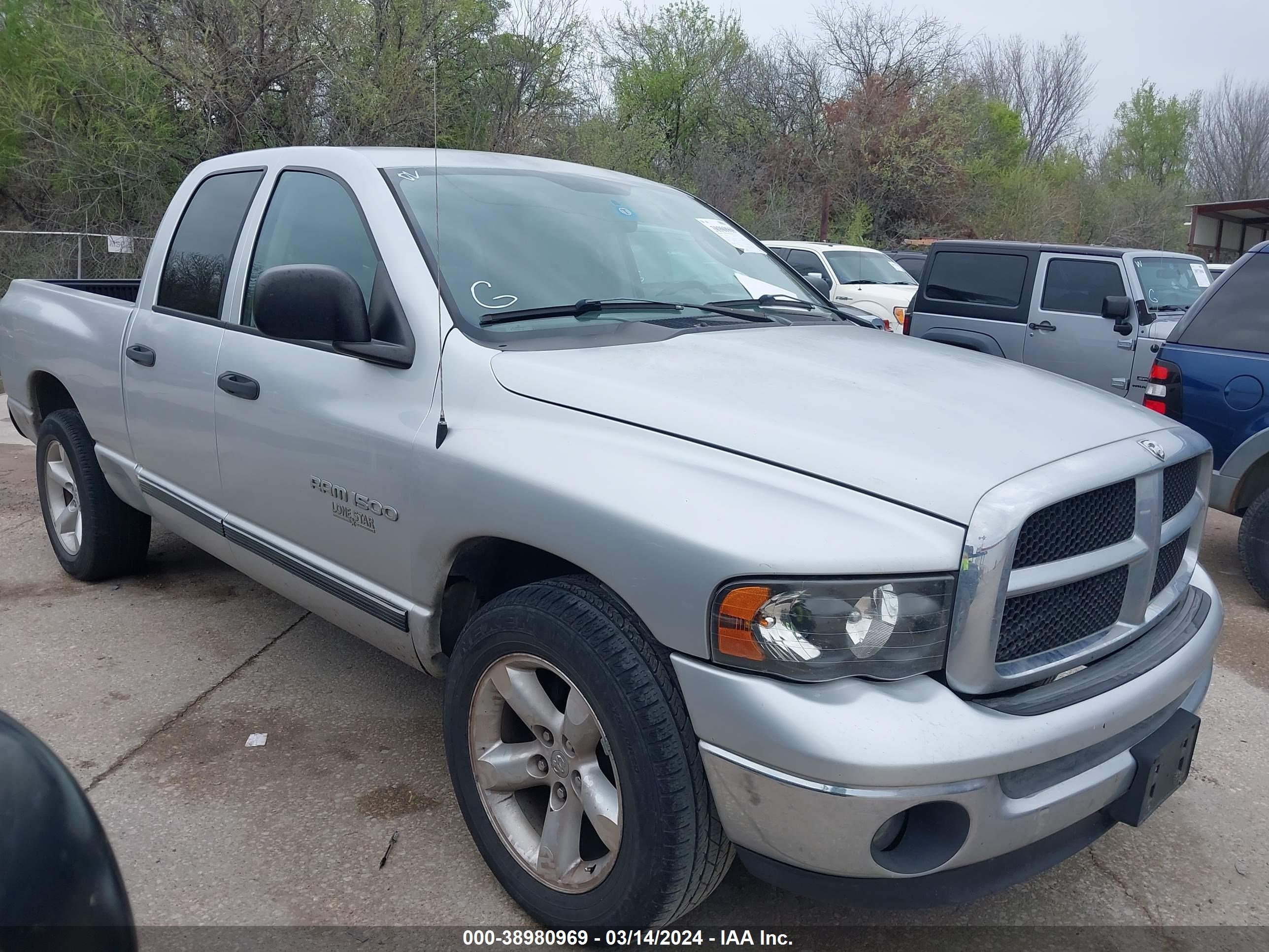 DODGE RAM 2005 1d7ha18n55j564899