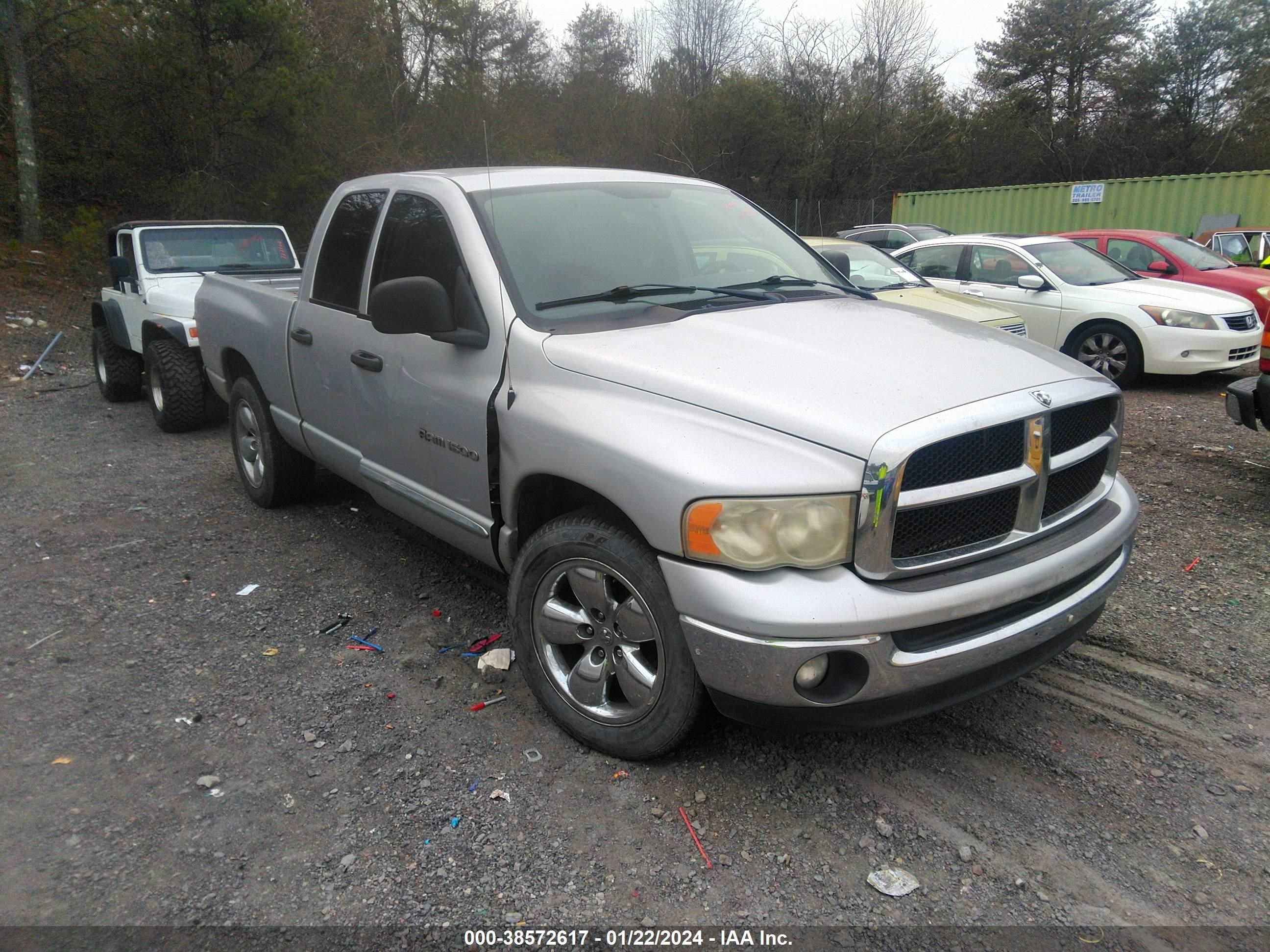 DODGE RAM 2005 1d7ha18n55s367127