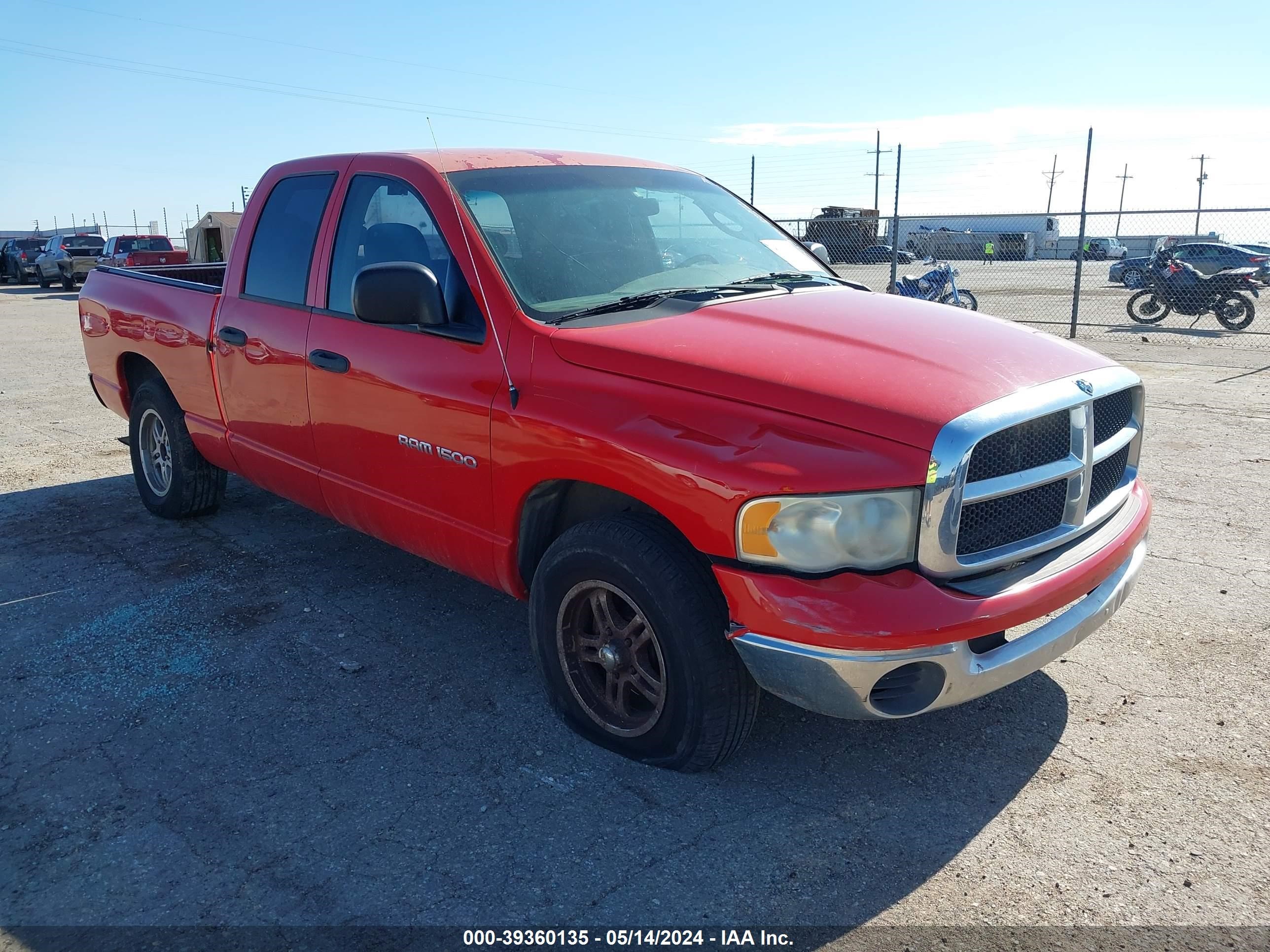 DODGE RAM 2005 1d7ha18n65s200386