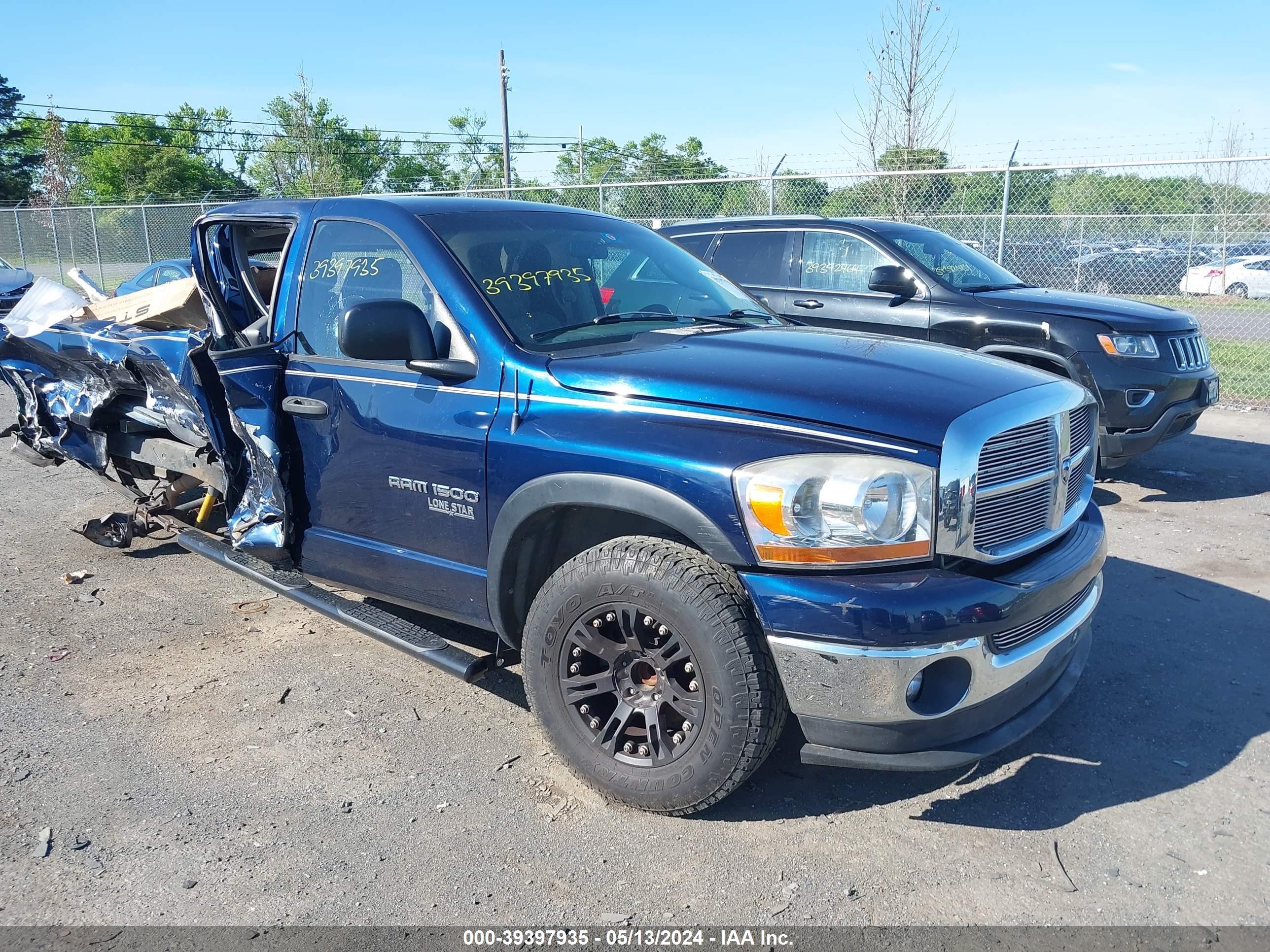 DODGE RAM 2006 1d7ha18n66s600823