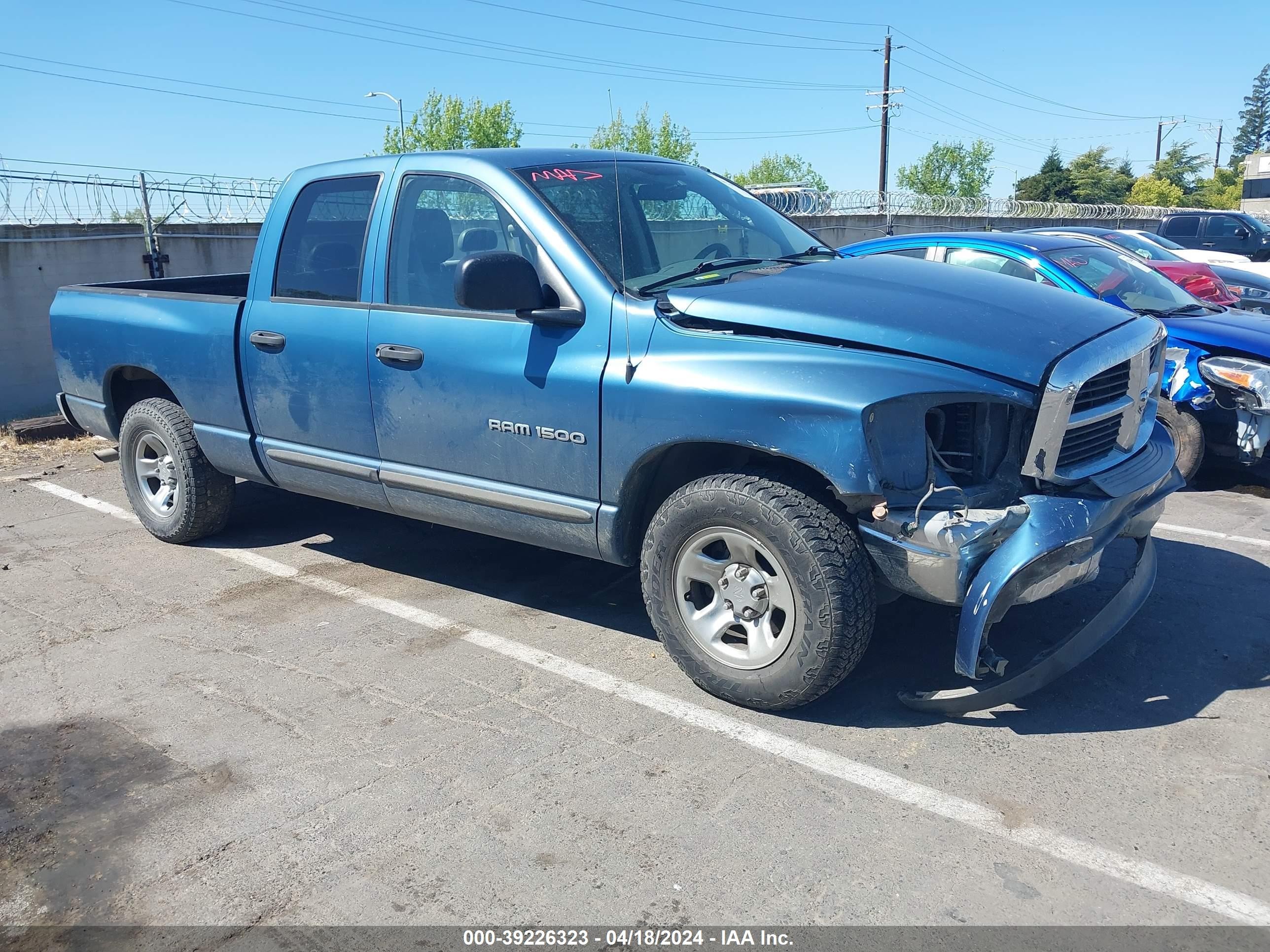 DODGE RAM 2006 1d7ha18n66s710030