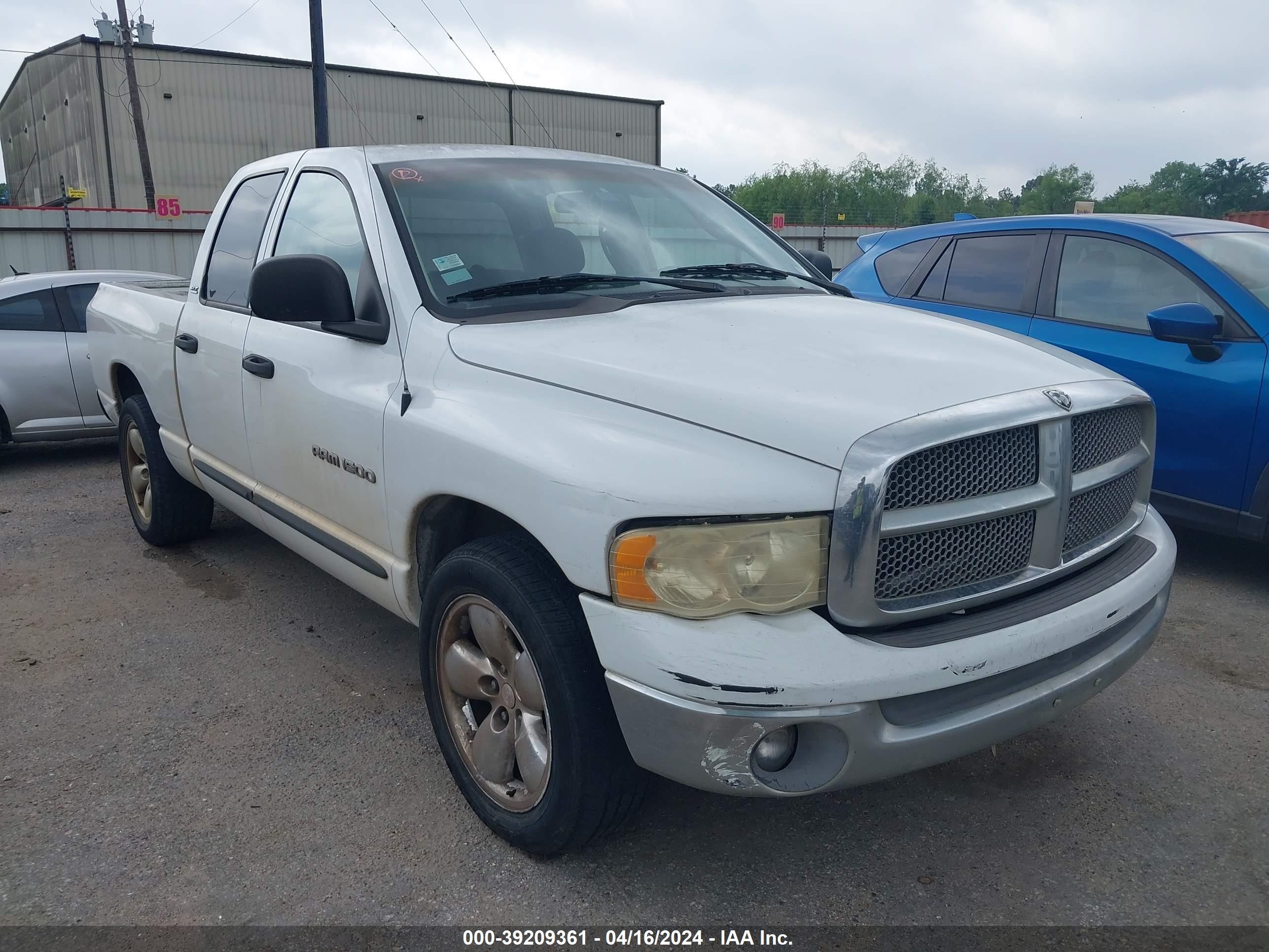 DODGE RAM 2002 1d7ha18n72s704523