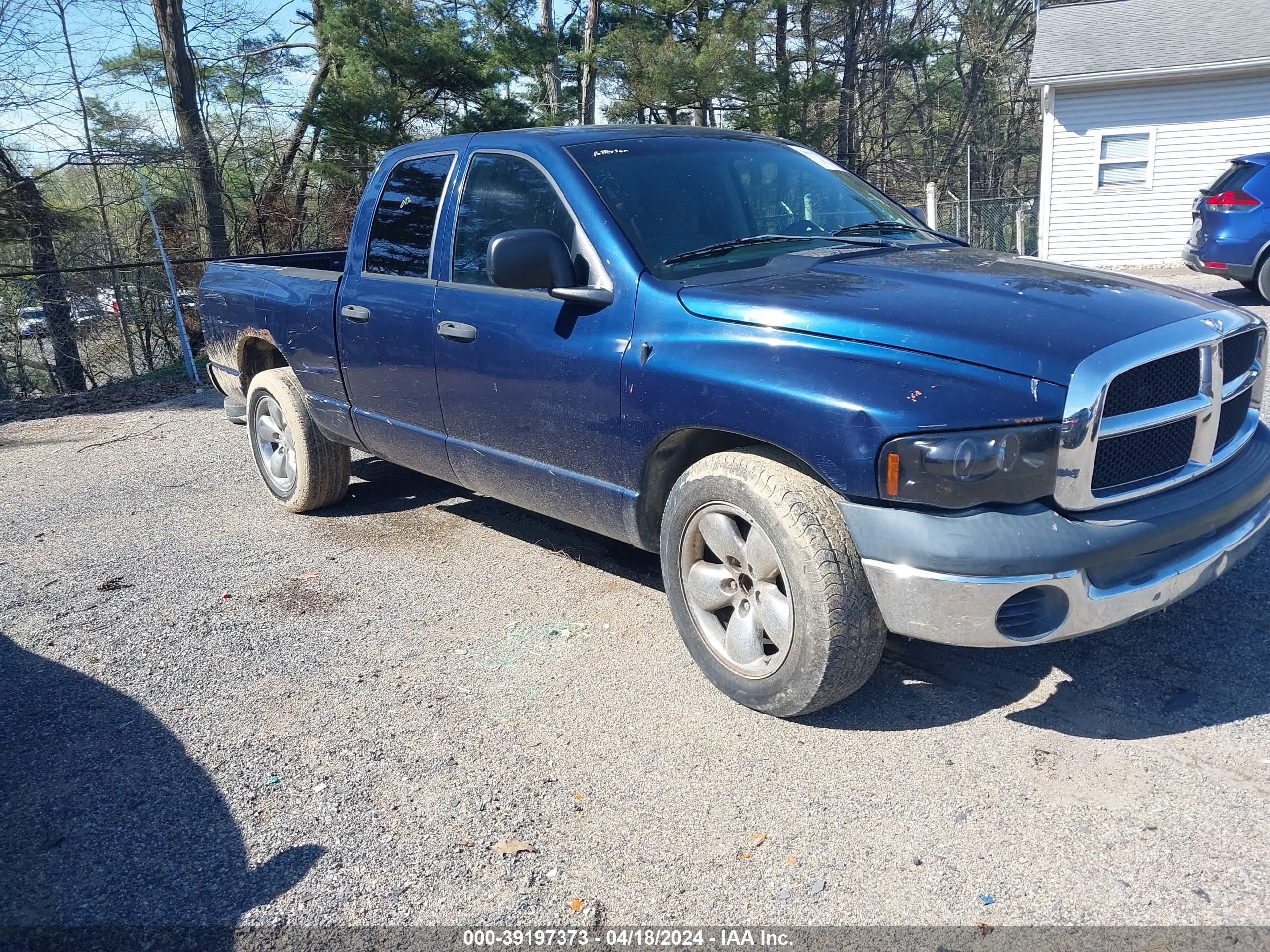 DODGE RAM 2004 1d7ha18n74s637036