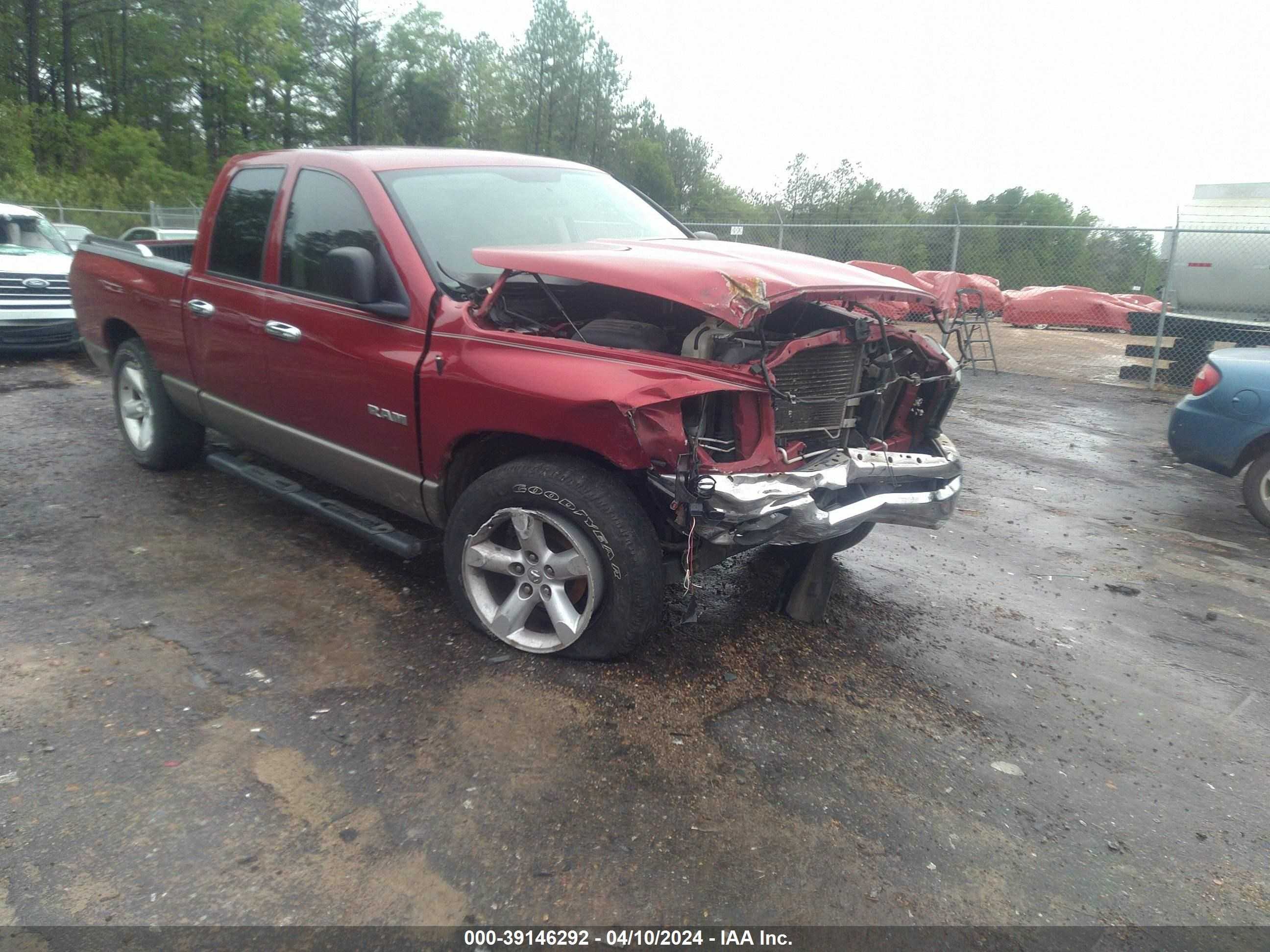 DODGE RAM 2008 1d7ha18n78j152729