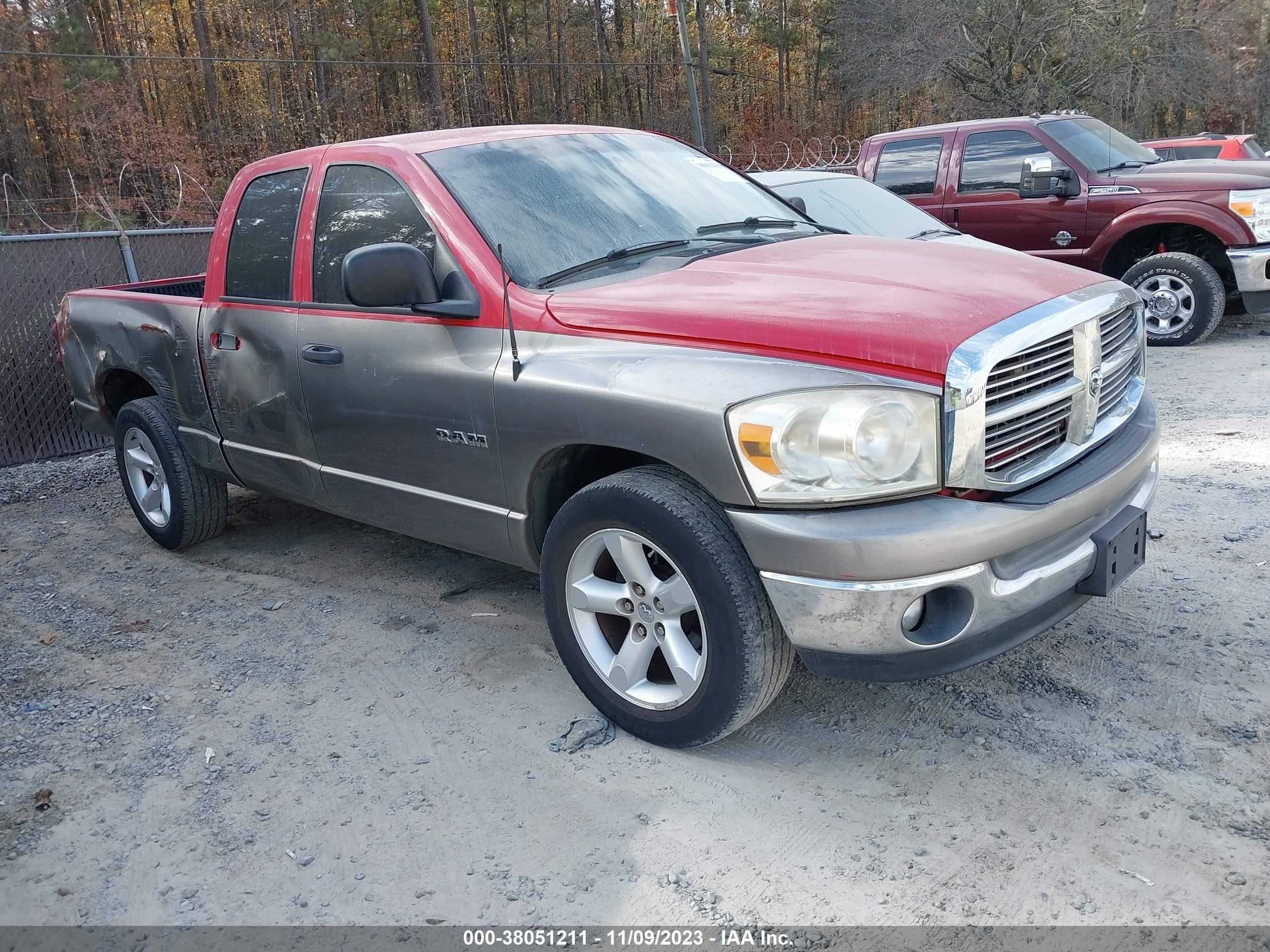 DODGE RAM 2008 1d7ha18n78s515007