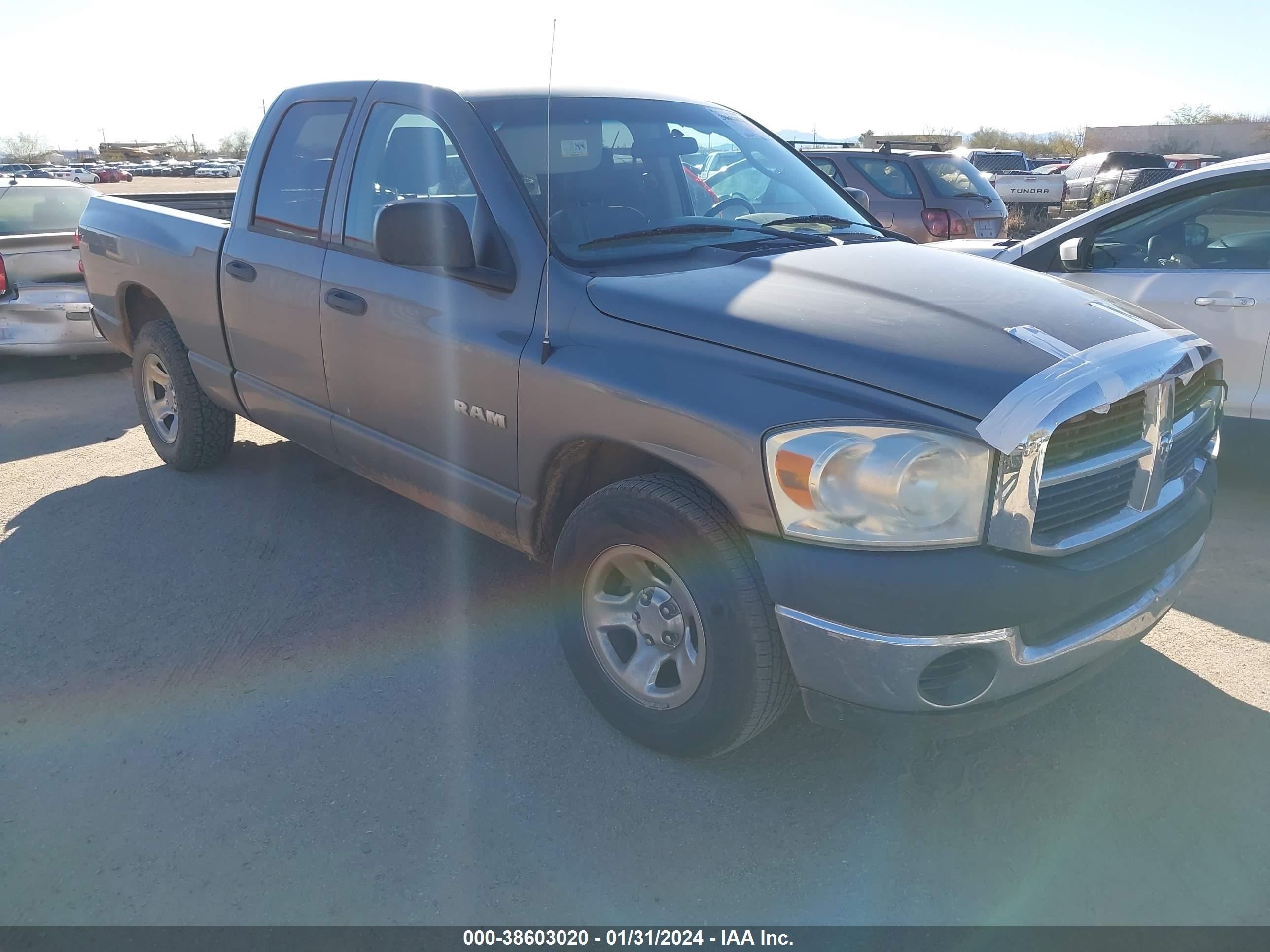 DODGE RAM 2008 1d7ha18n78s632294