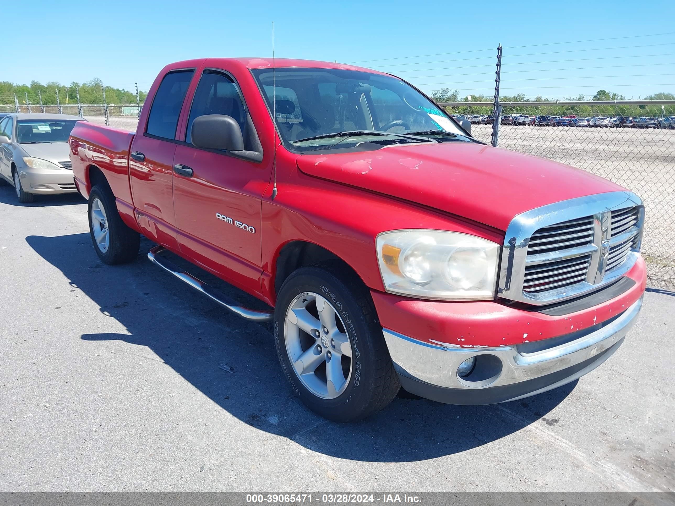 DODGE RAM 2007 1d7ha18n87s266215