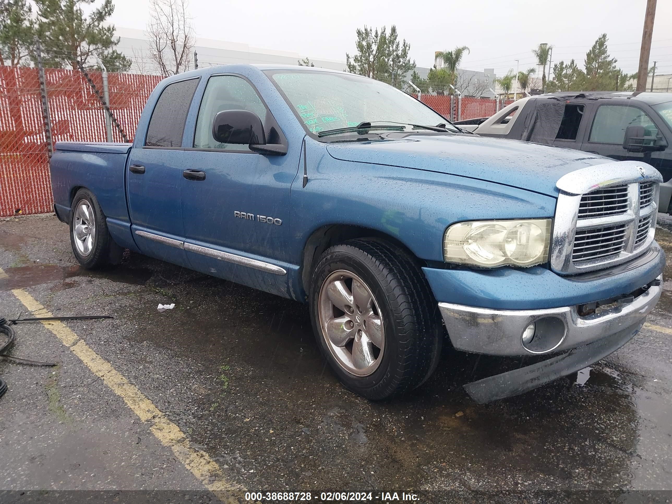 DODGE RAM 2005 1d7ha18n95s174169