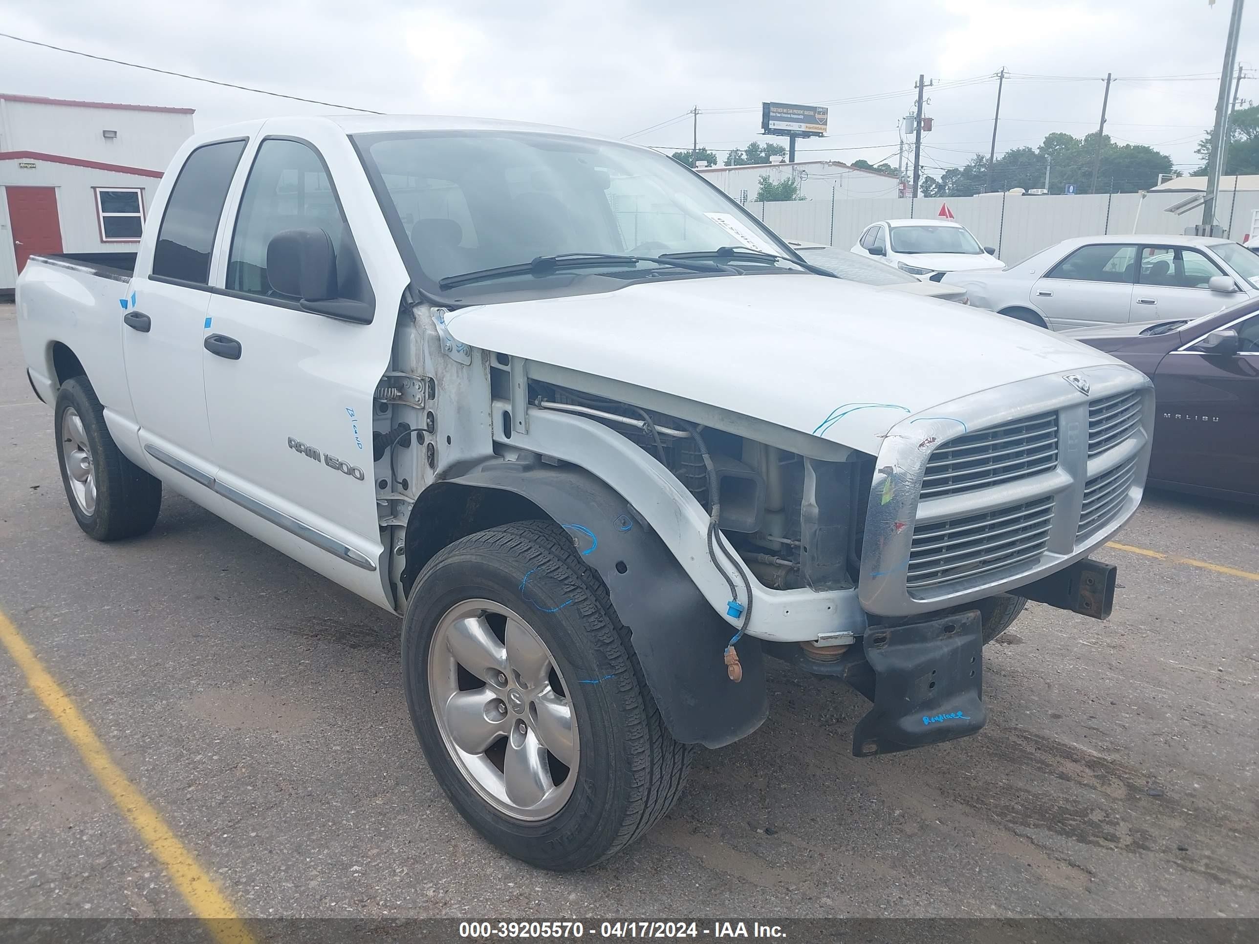 DODGE RAM 2005 1d7ha18n95s299804