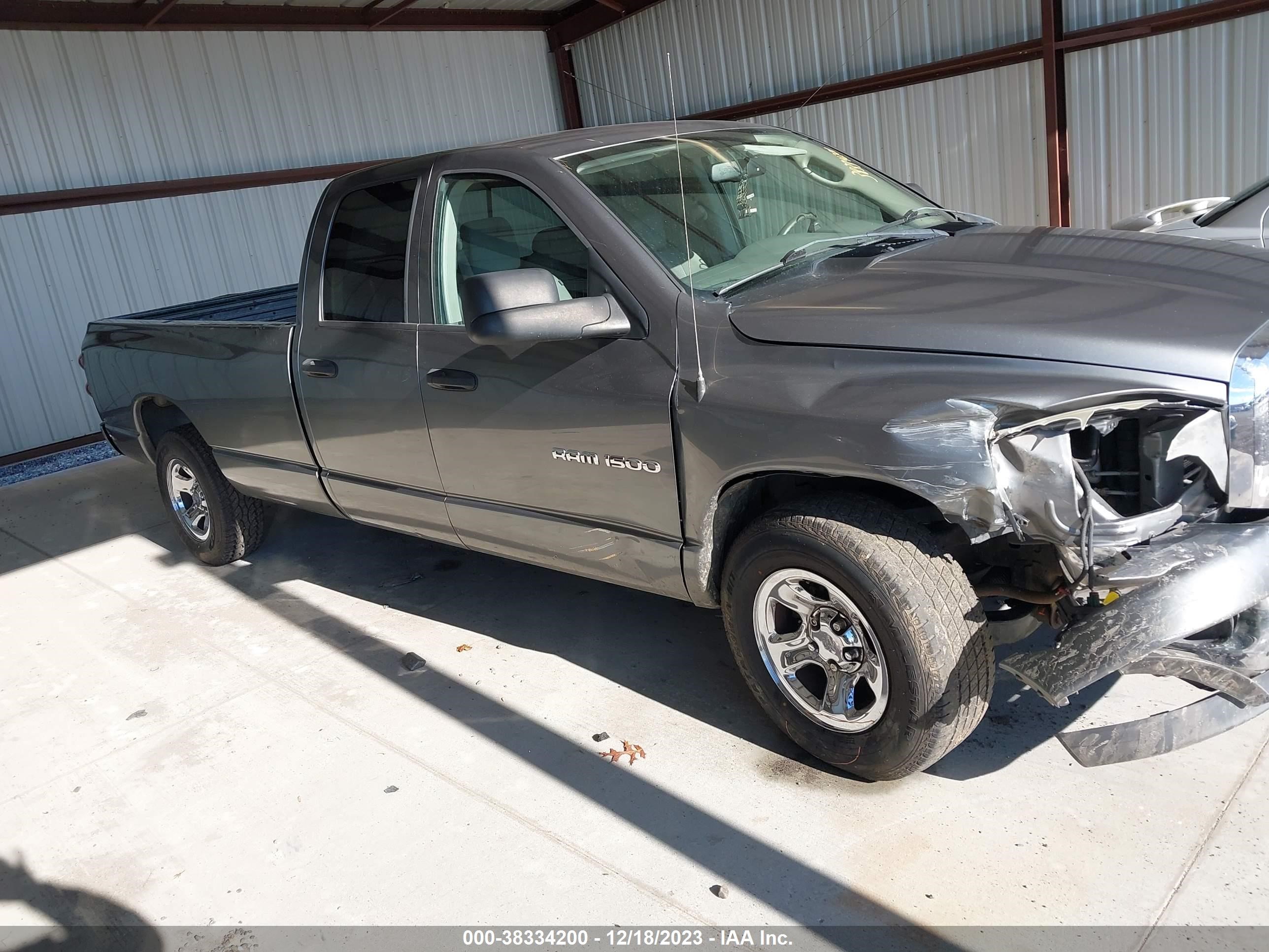 DODGE RAM 2007 1d7ha18p37j606829