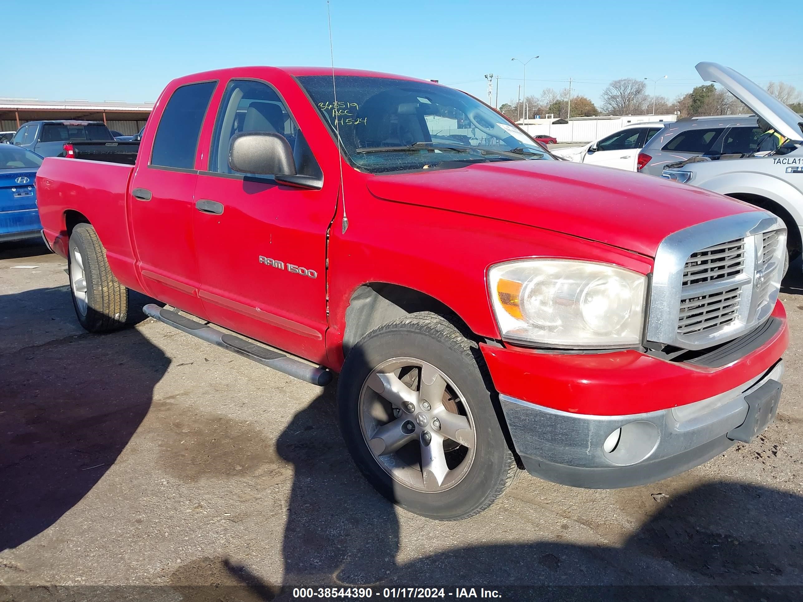 DODGE RAM 2007 1d7ha18p67j502805