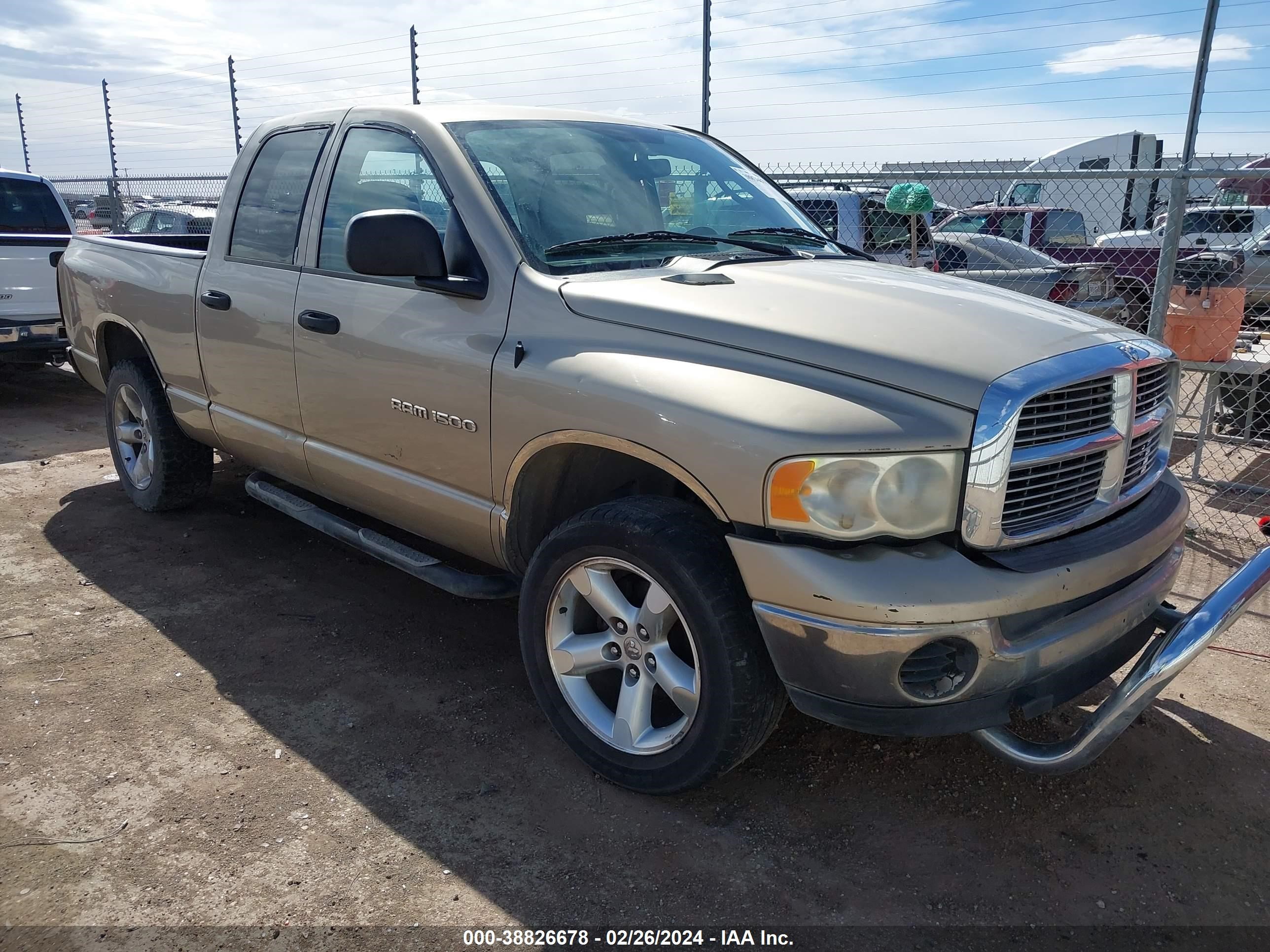 DODGE RAM 2004 1d7ha1inx1s611546