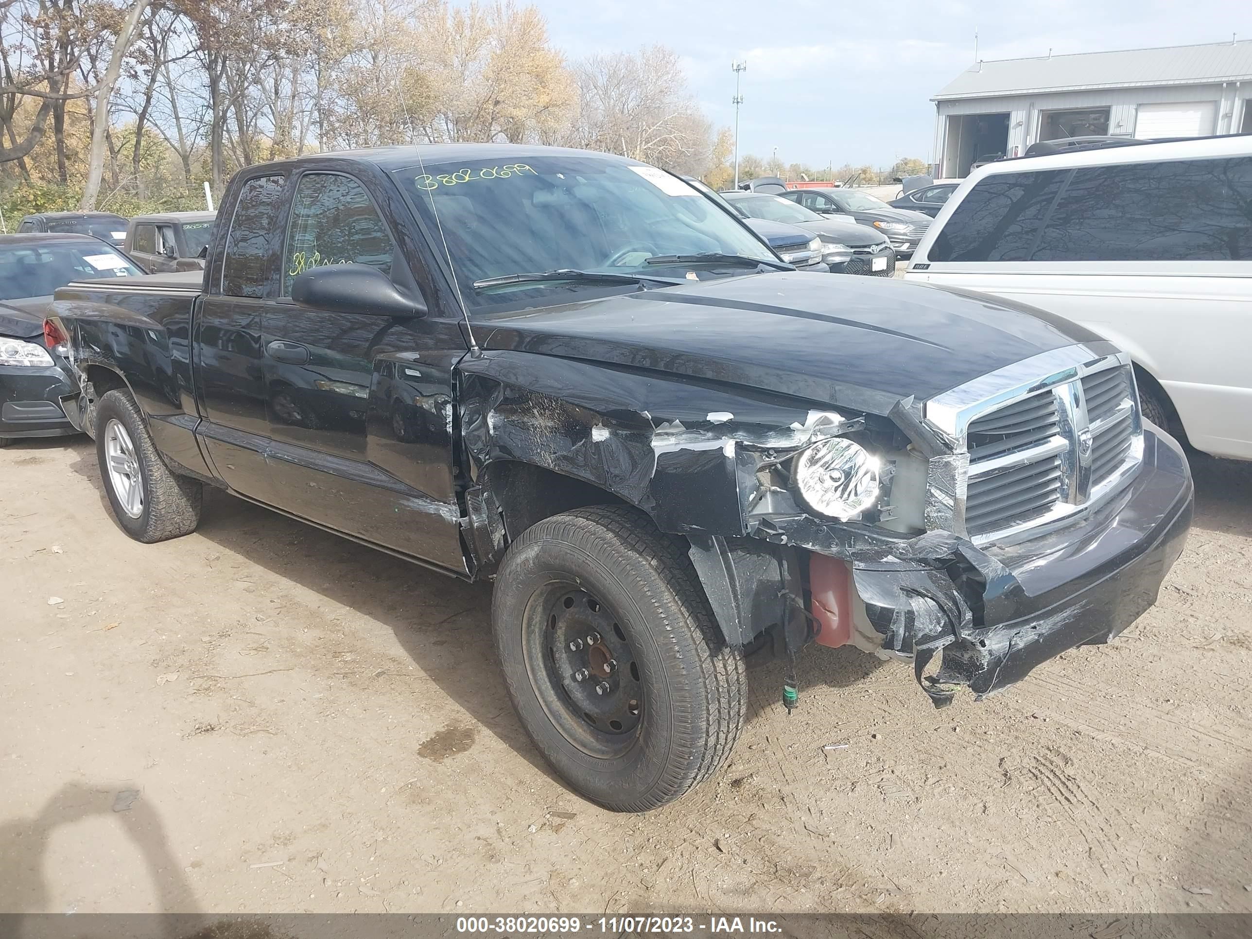 DODGE DAKOTA 2007 1d7he22k57s270165