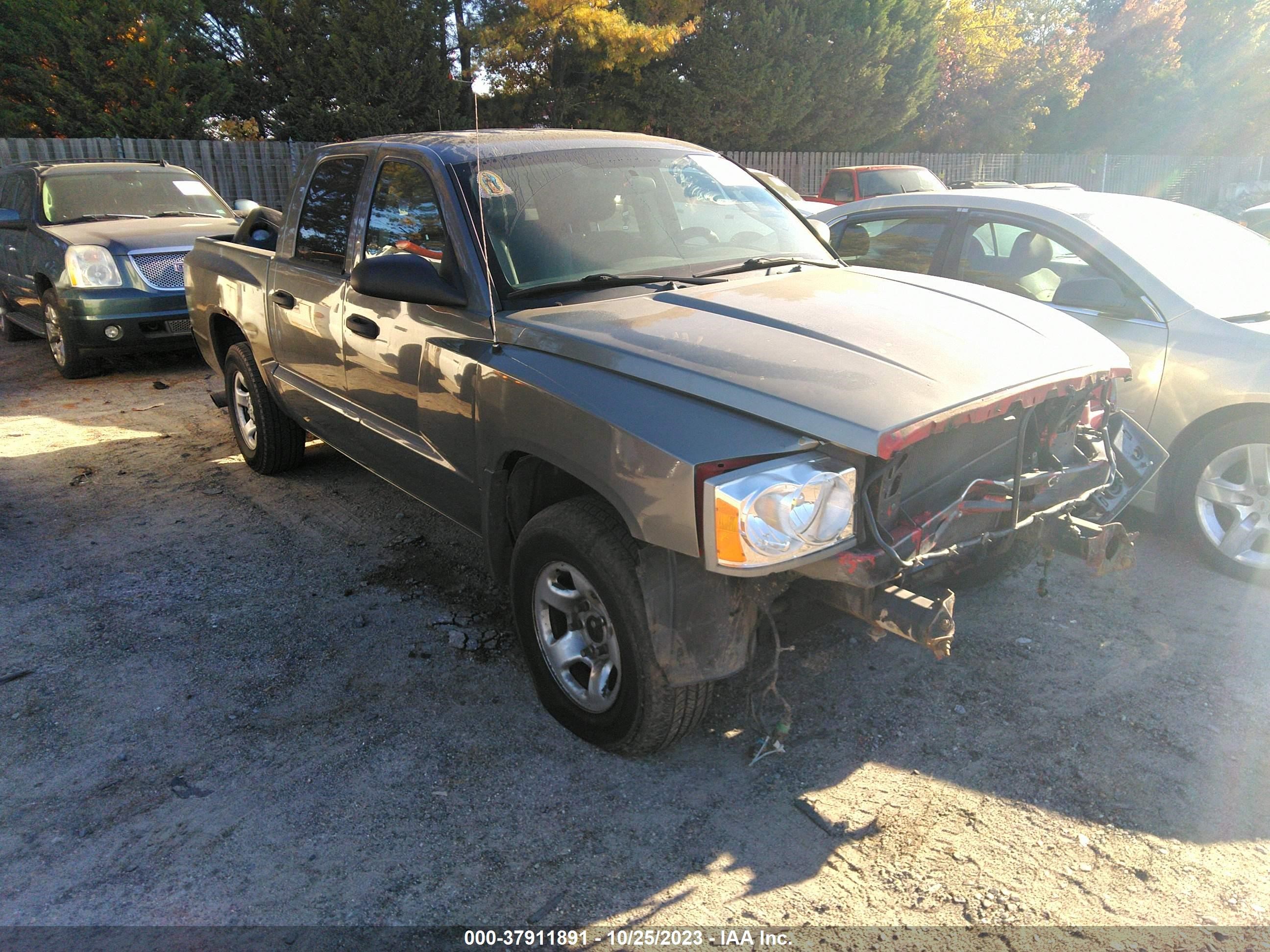 DODGE DAKOTA 2005 1d7he28k55s193429