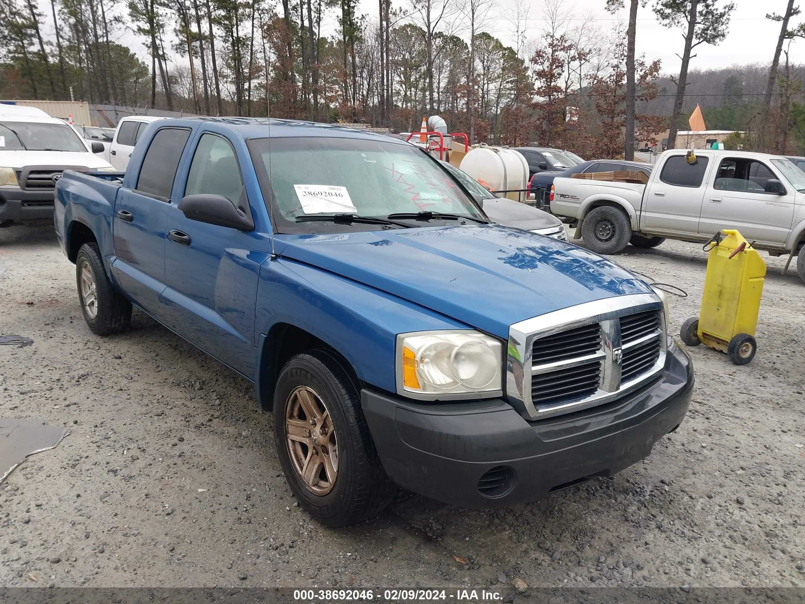 DODGE DAKOTA 2005 1d7he28k95s341761