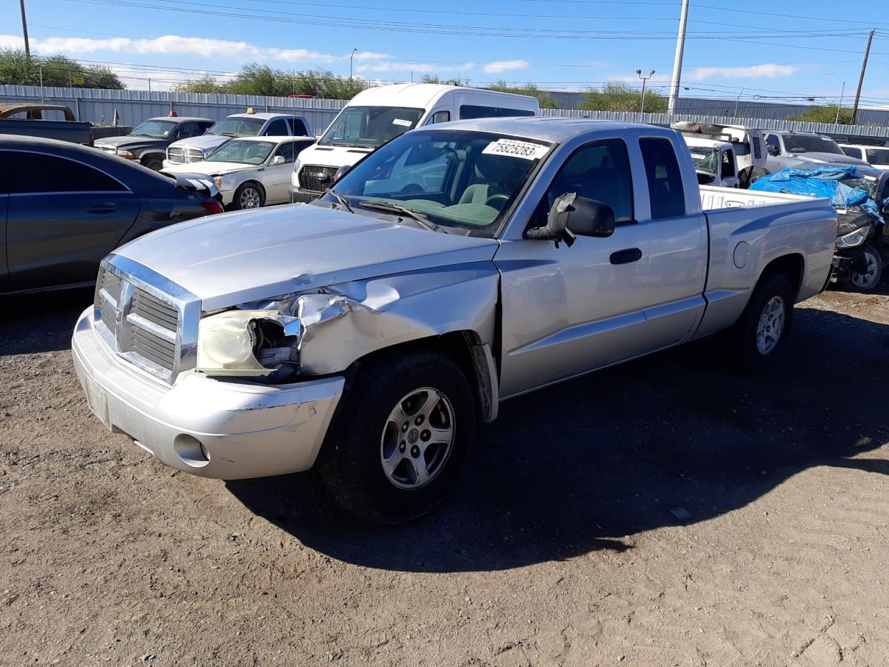 DODGE DAKOTA 2007 1d7he42k07s103112