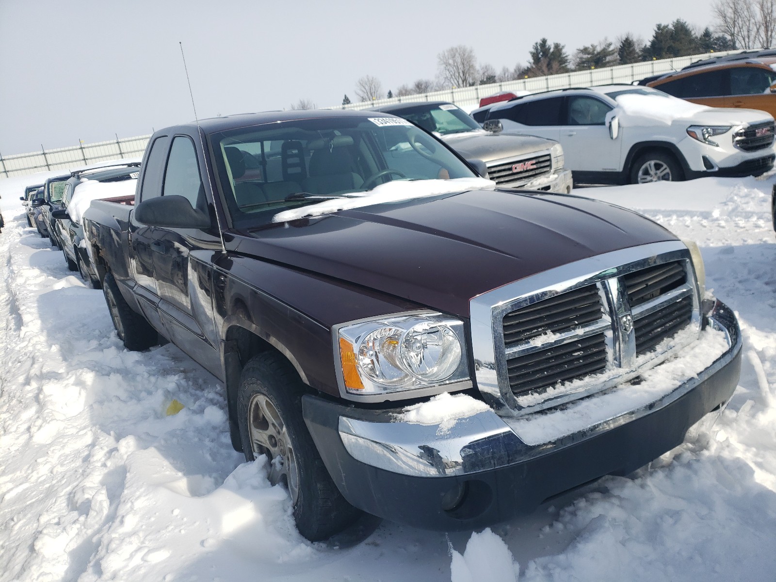 DODGE DAKOTA SLT 2005 1d7he42k75s165796