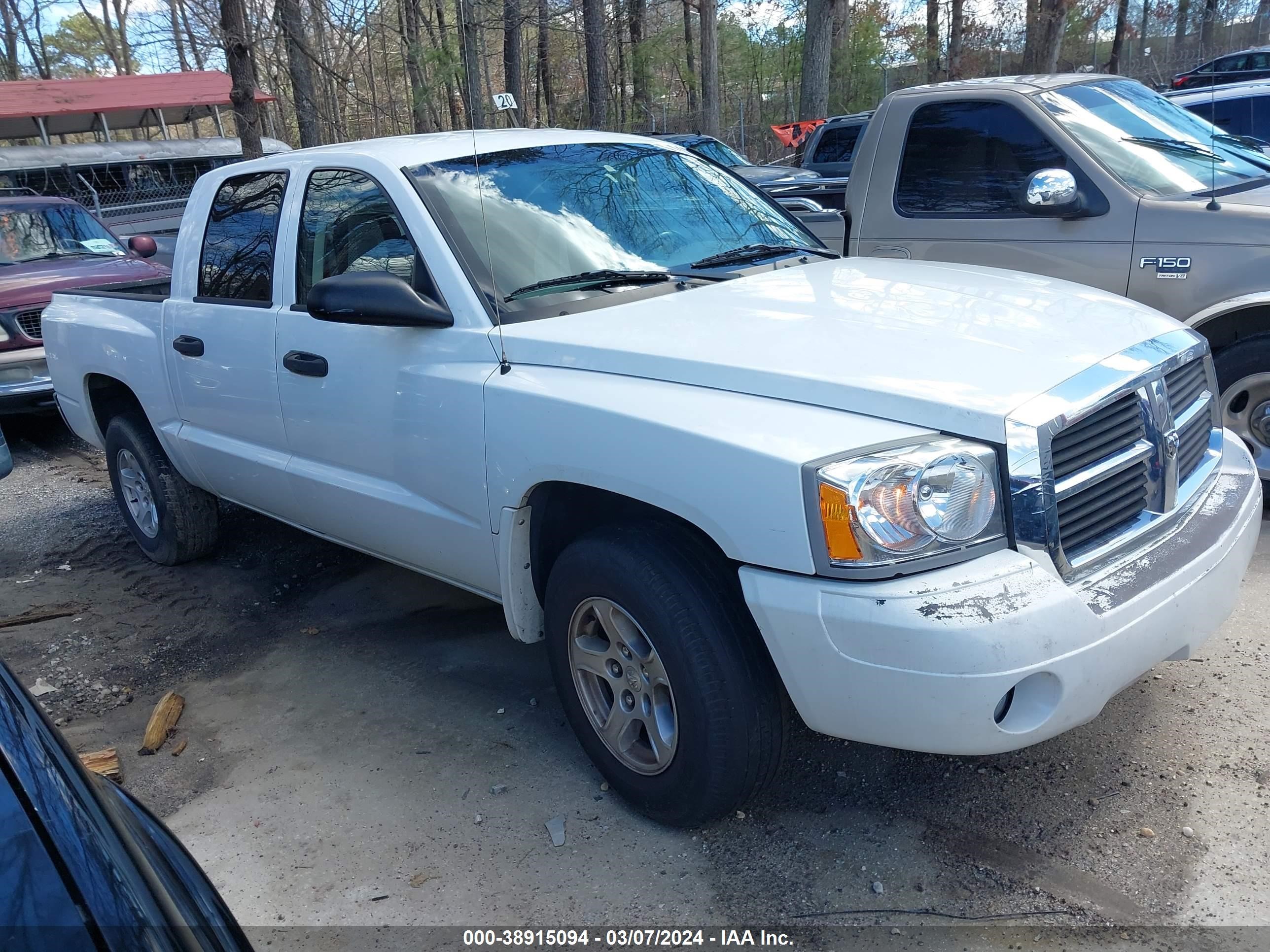 DODGE DAKOTA 2007 1d7he48k67s117622