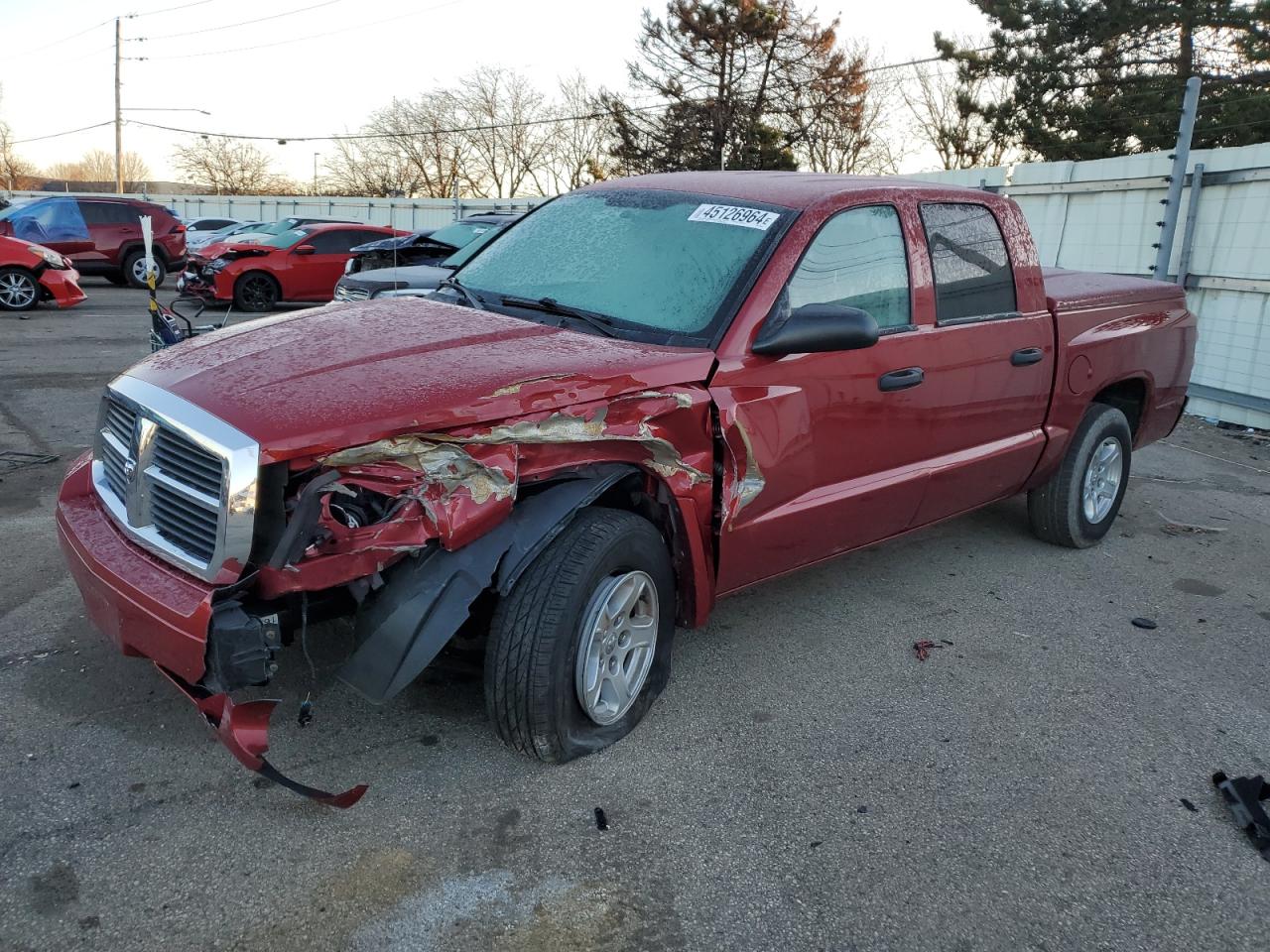 DODGE DAKOTA 2007 1d7he48k87s160732