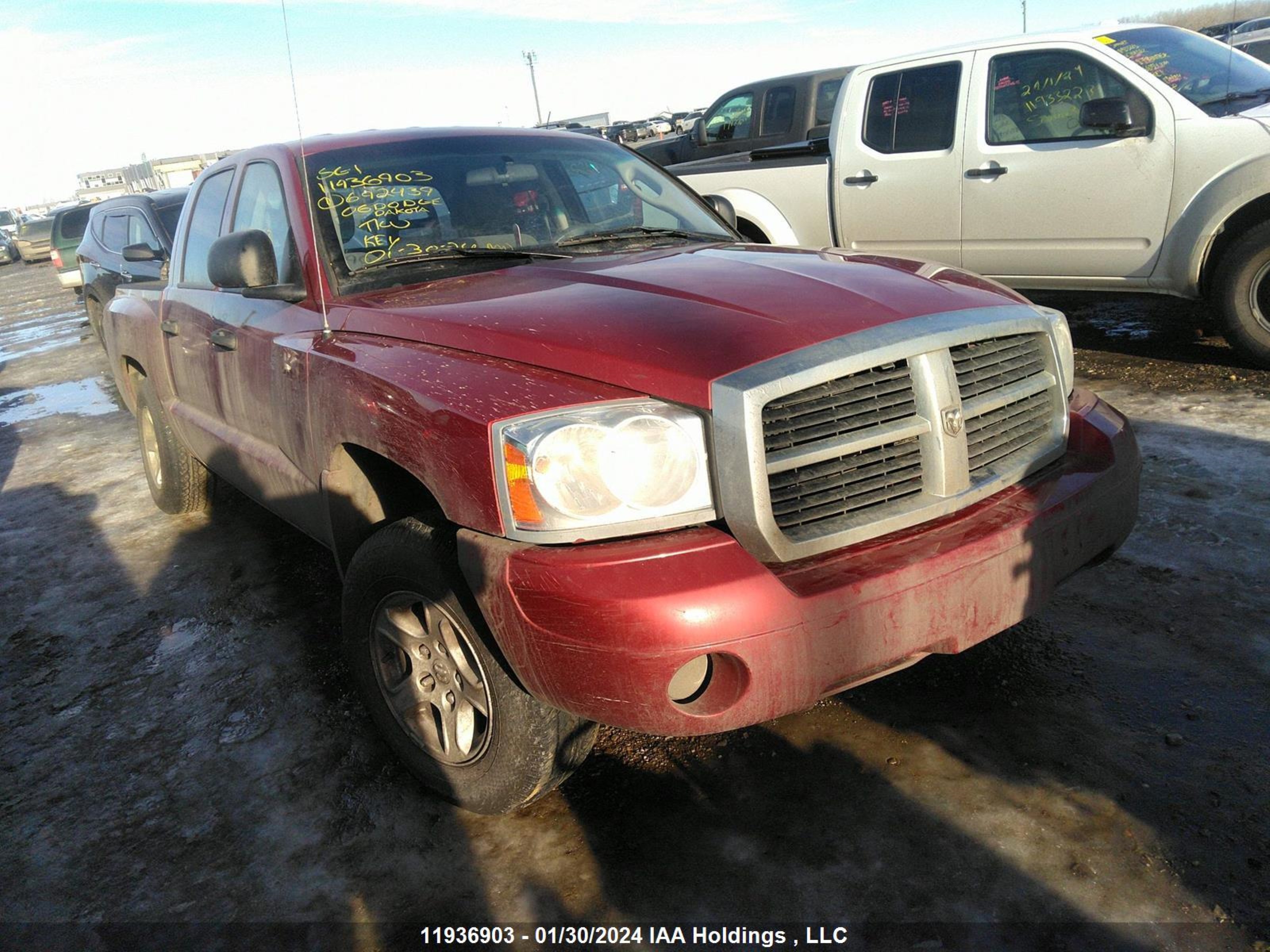 DODGE DAKOTA 2006 1d7he48k96s692439