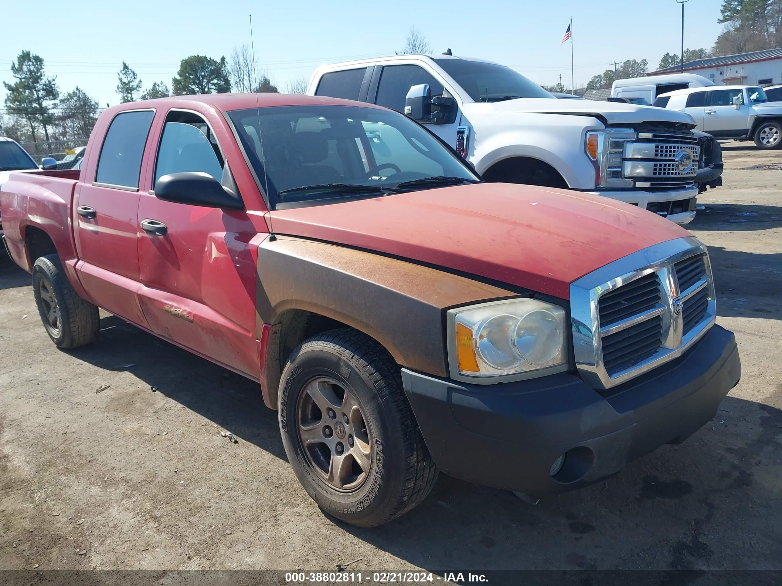 DODGE DAKOTA 2006 1d7he48n16s518102