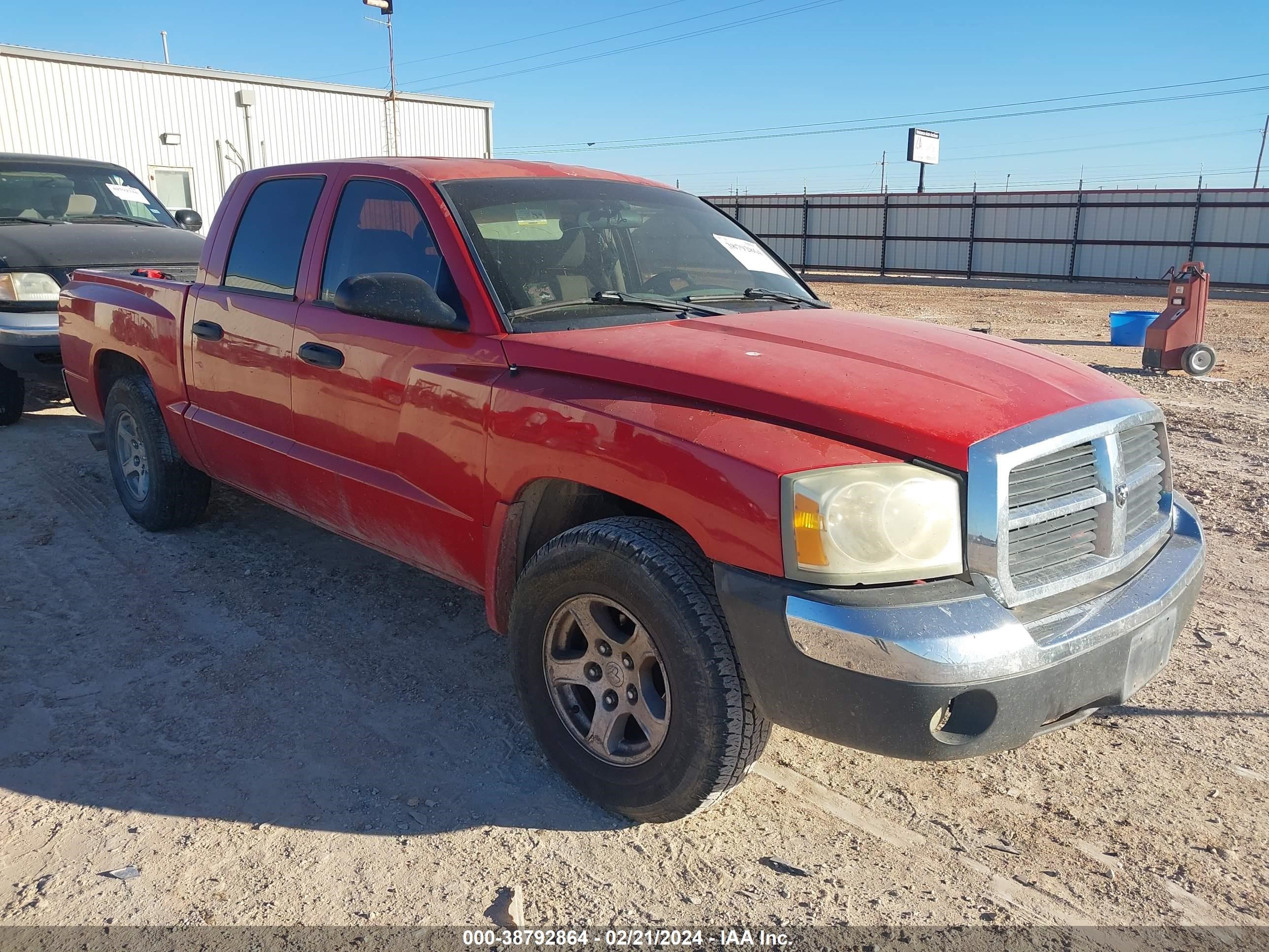 DODGE DAKOTA 2005 1d7he48n55s105582