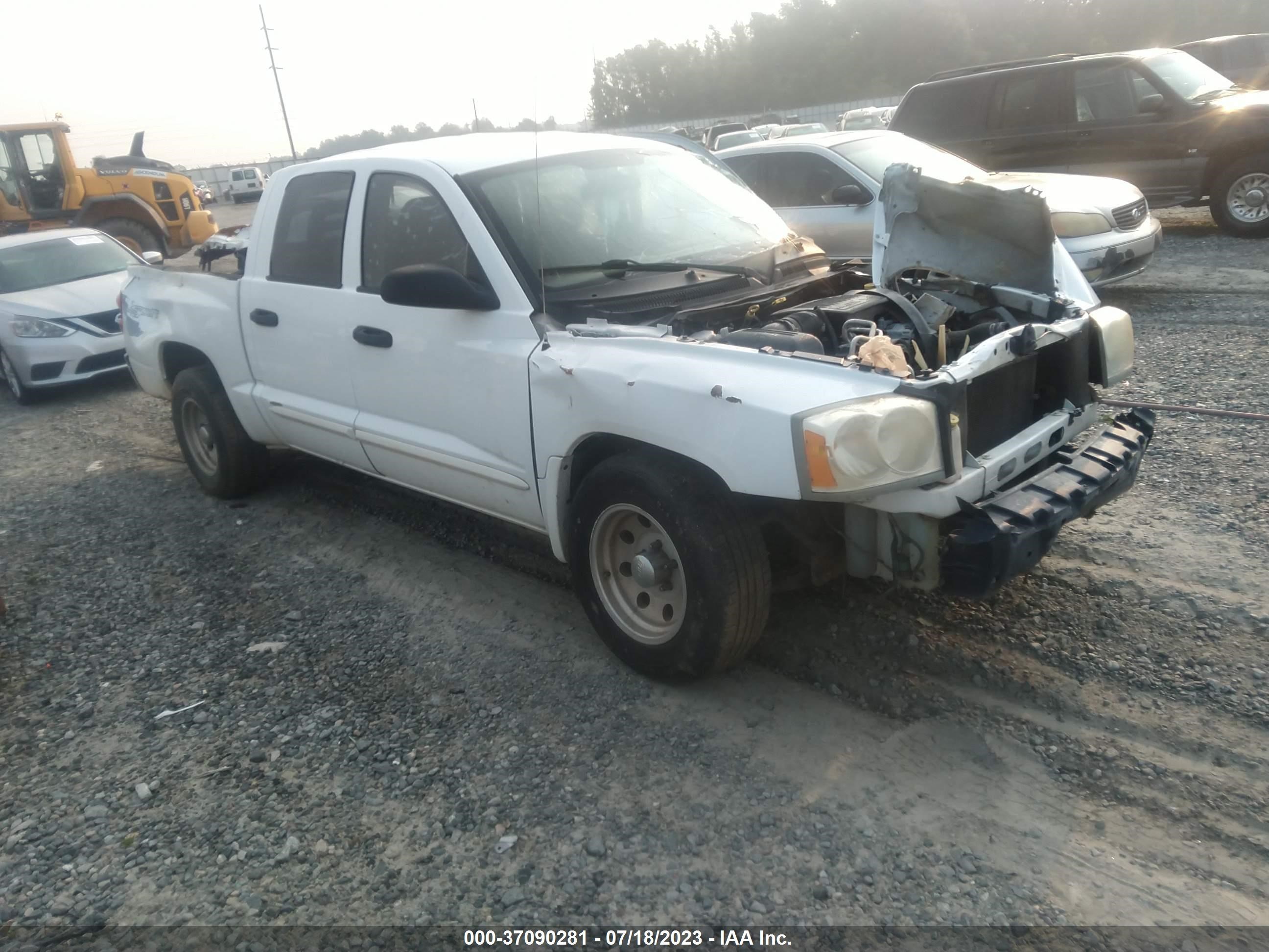 DODGE DAKOTA 2006 1d7he48n66s599811