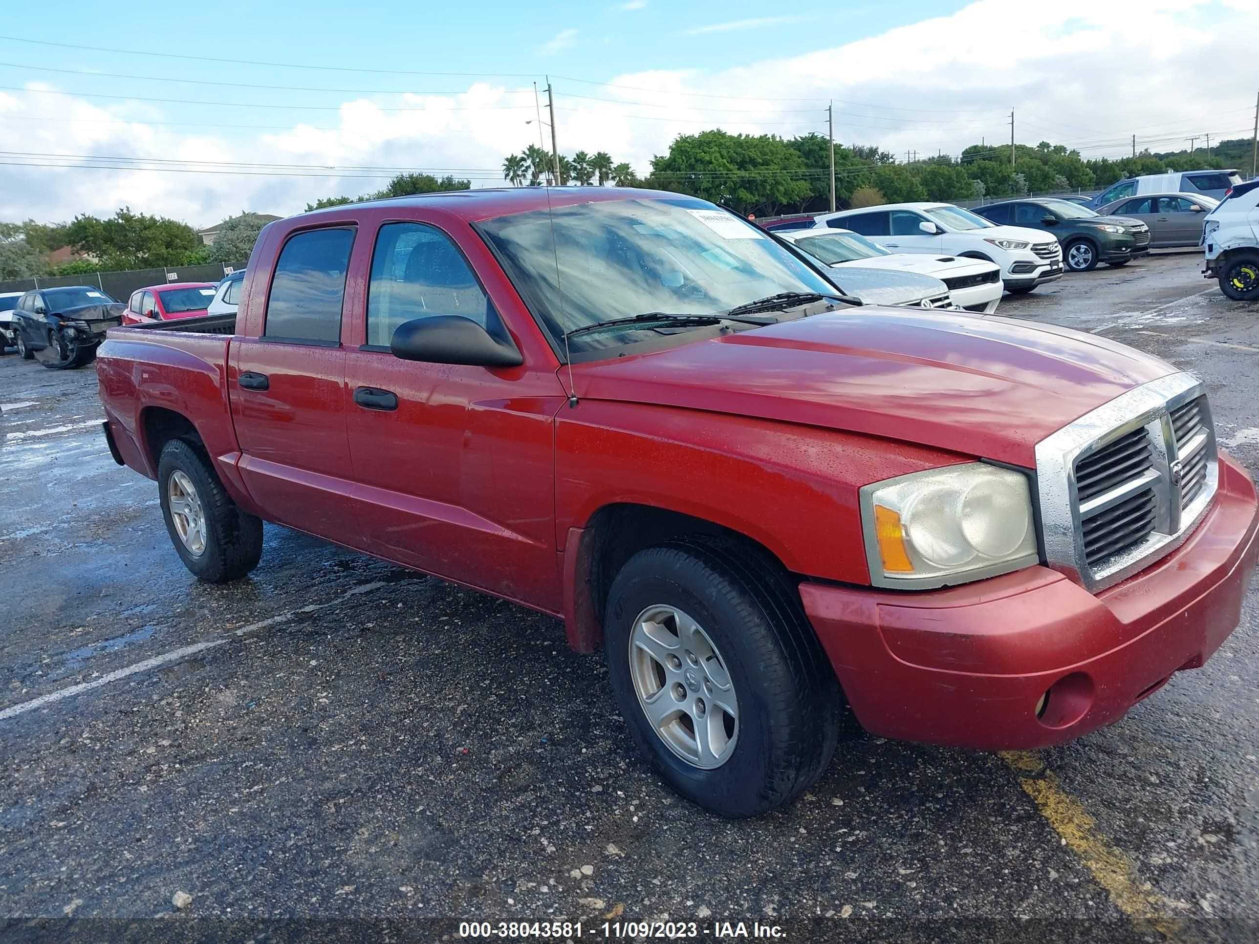 DODGE DAKOTA 2006 1d7he48n66s666312