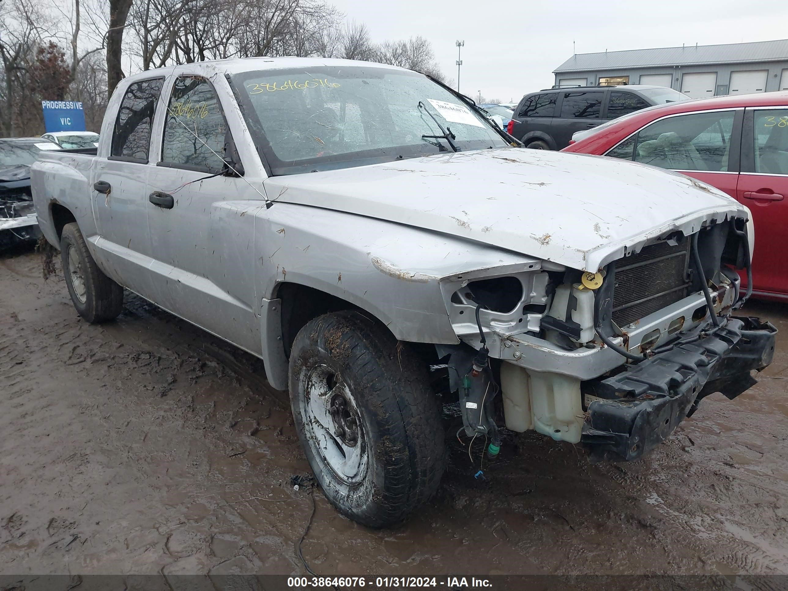 DODGE DAKOTA 2007 1d7he48p77s207325