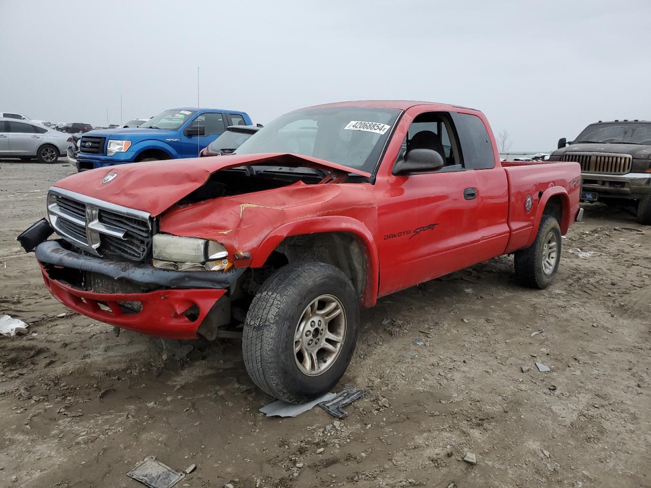 DODGE DAKOTA 2004 1d7hg12k54s715827