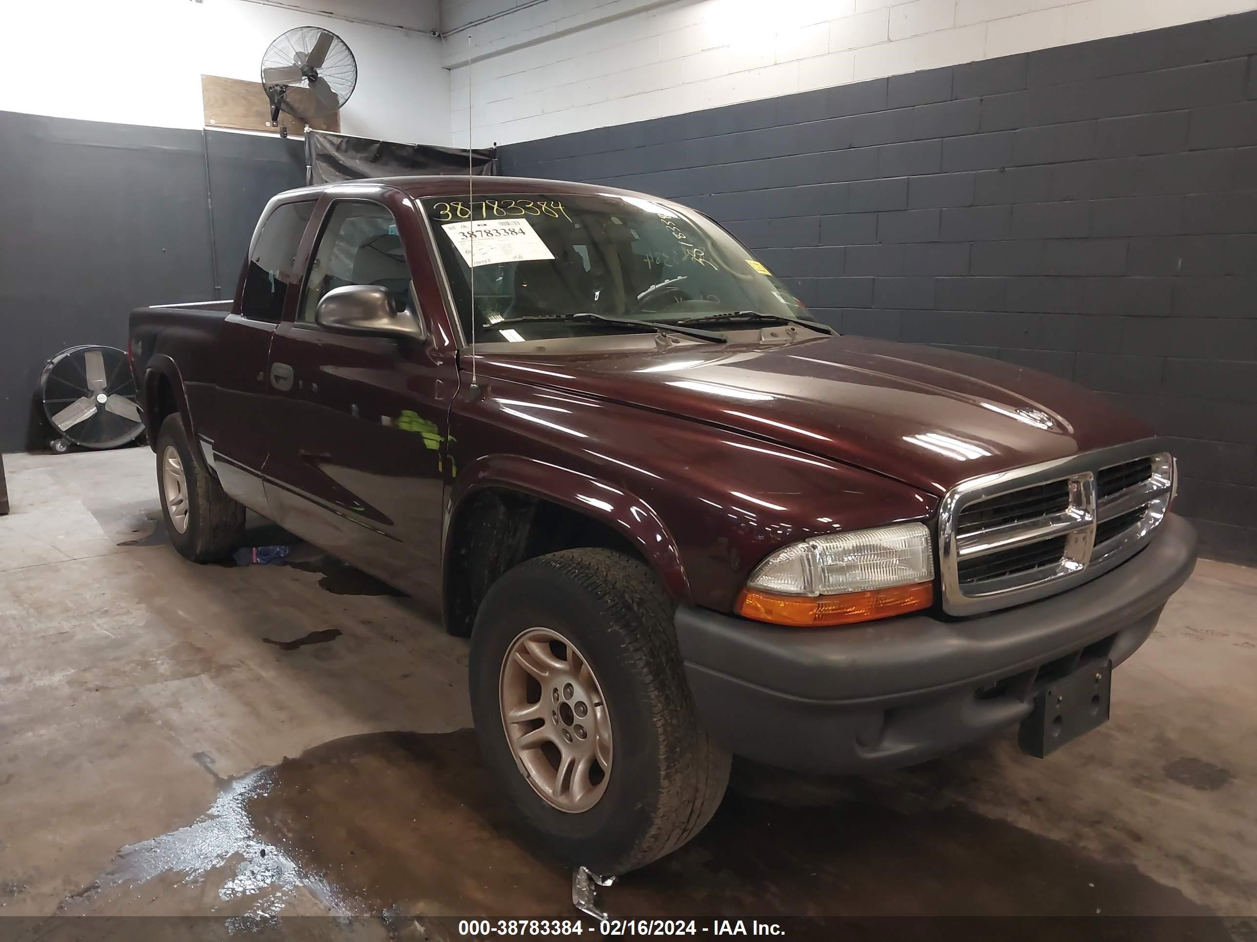 DODGE DAKOTA 2004 1d7hg12k84s590872