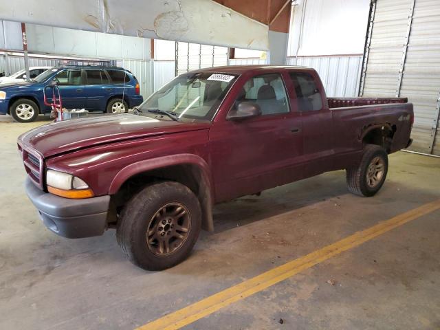 DODGE DAKOTA SXT 2003 1d7hg12x83s181927