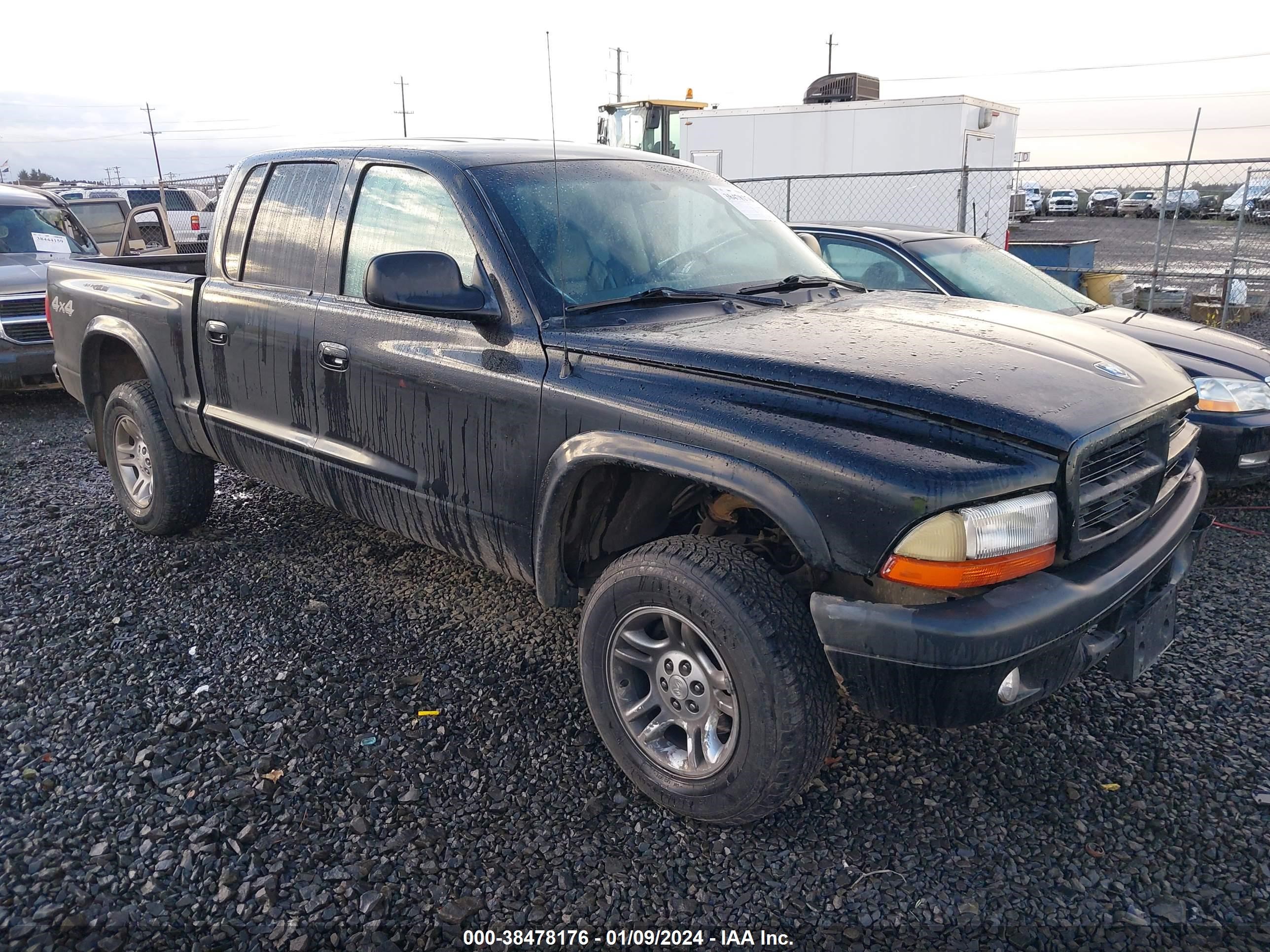 DODGE DAKOTA 2003 1d7hg38n43s100343