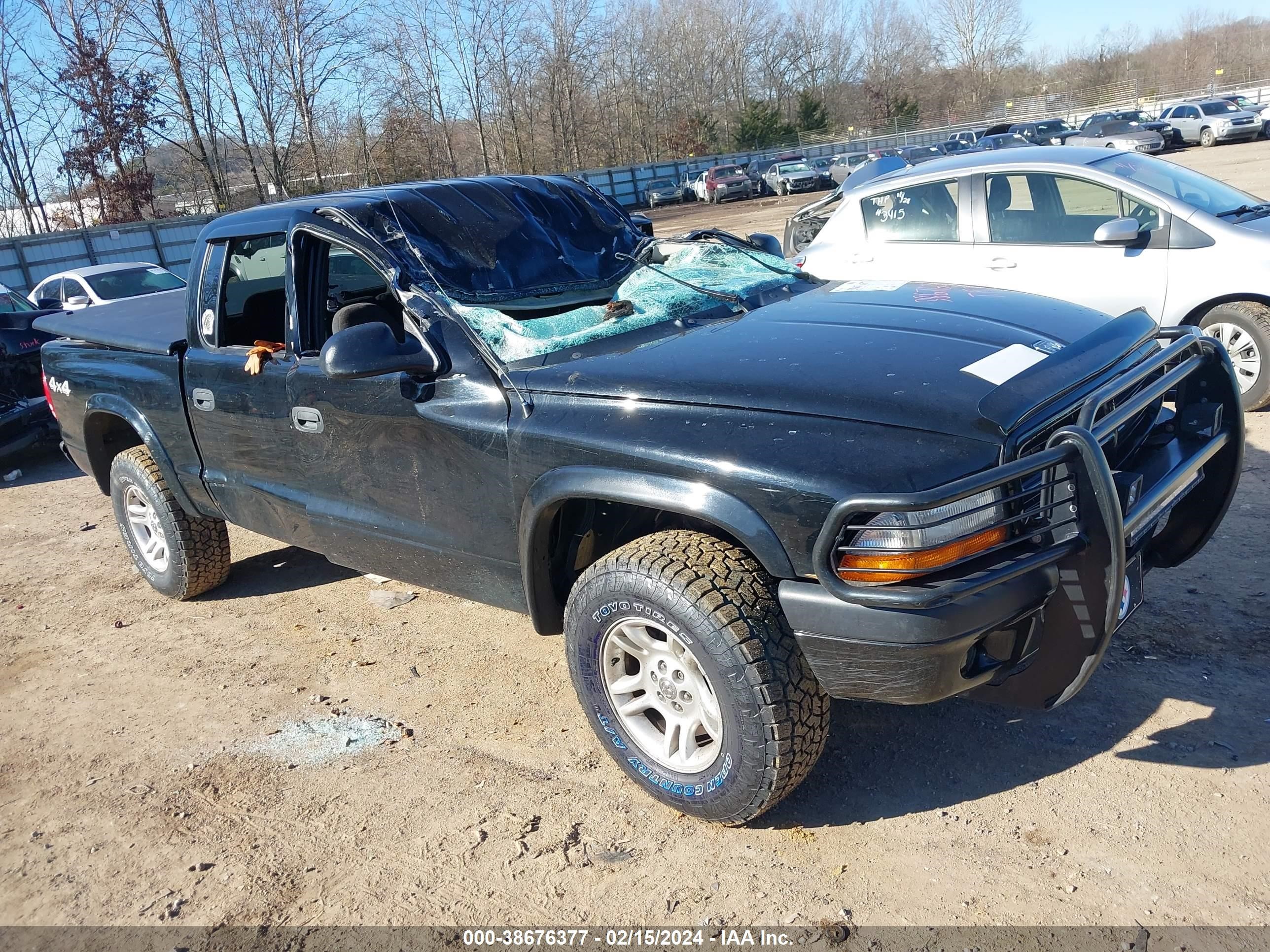 DODGE DAKOTA 2003 1d7hg38n43s181957