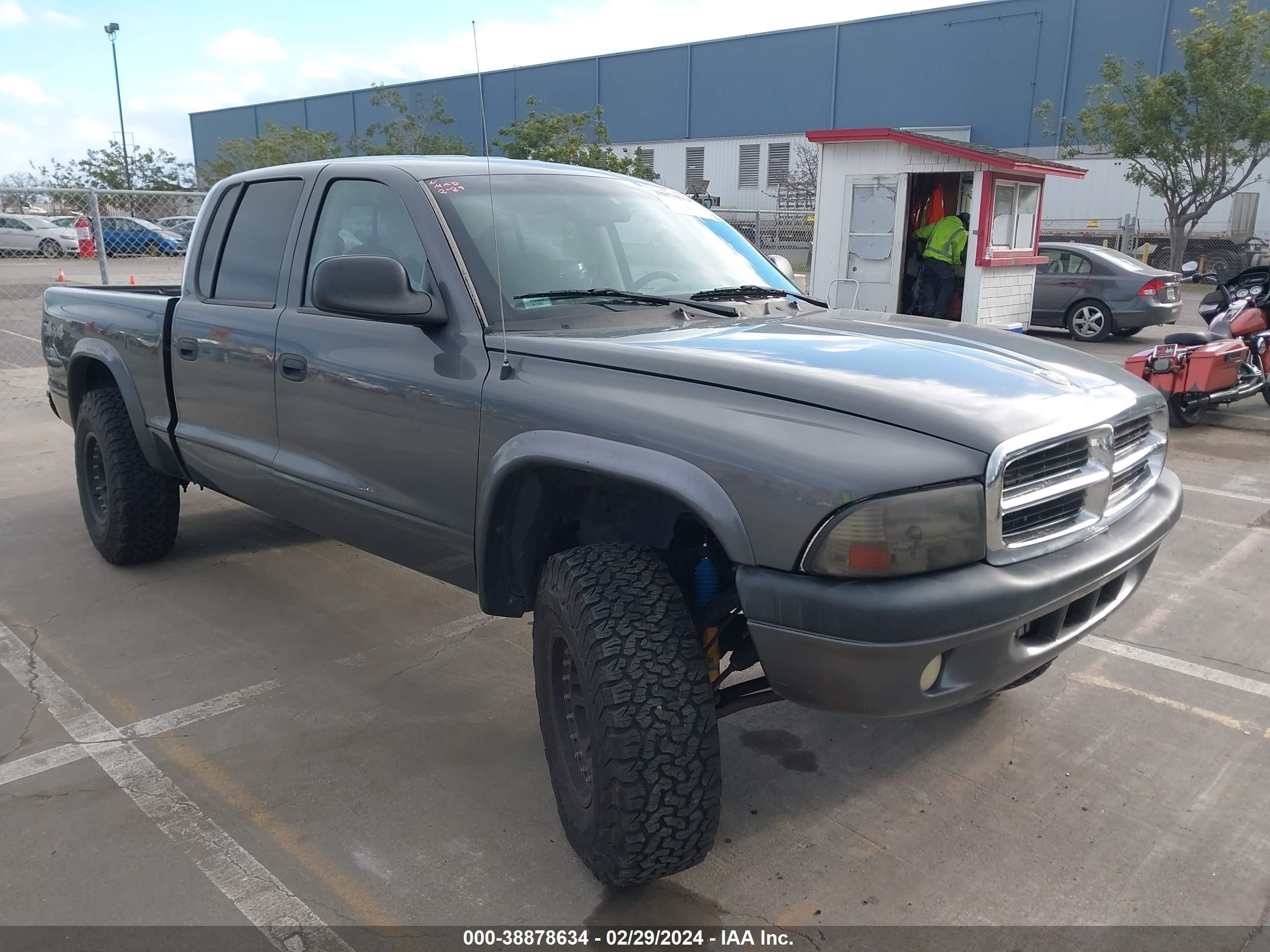 DODGE DAKOTA 2004 1d7hg38n74s565667