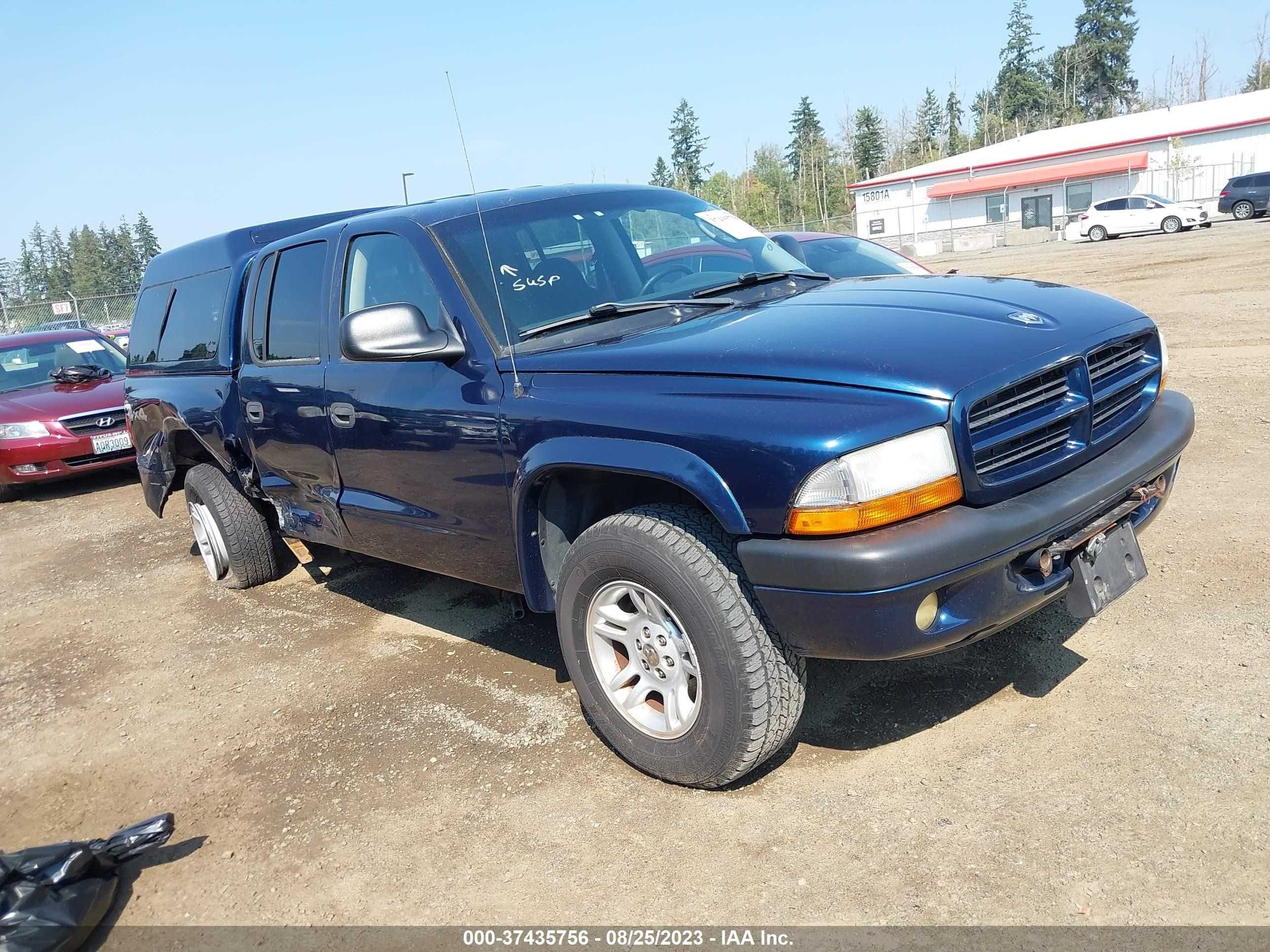 DODGE DAKOTA 2003 1d7hg38nx3s284381