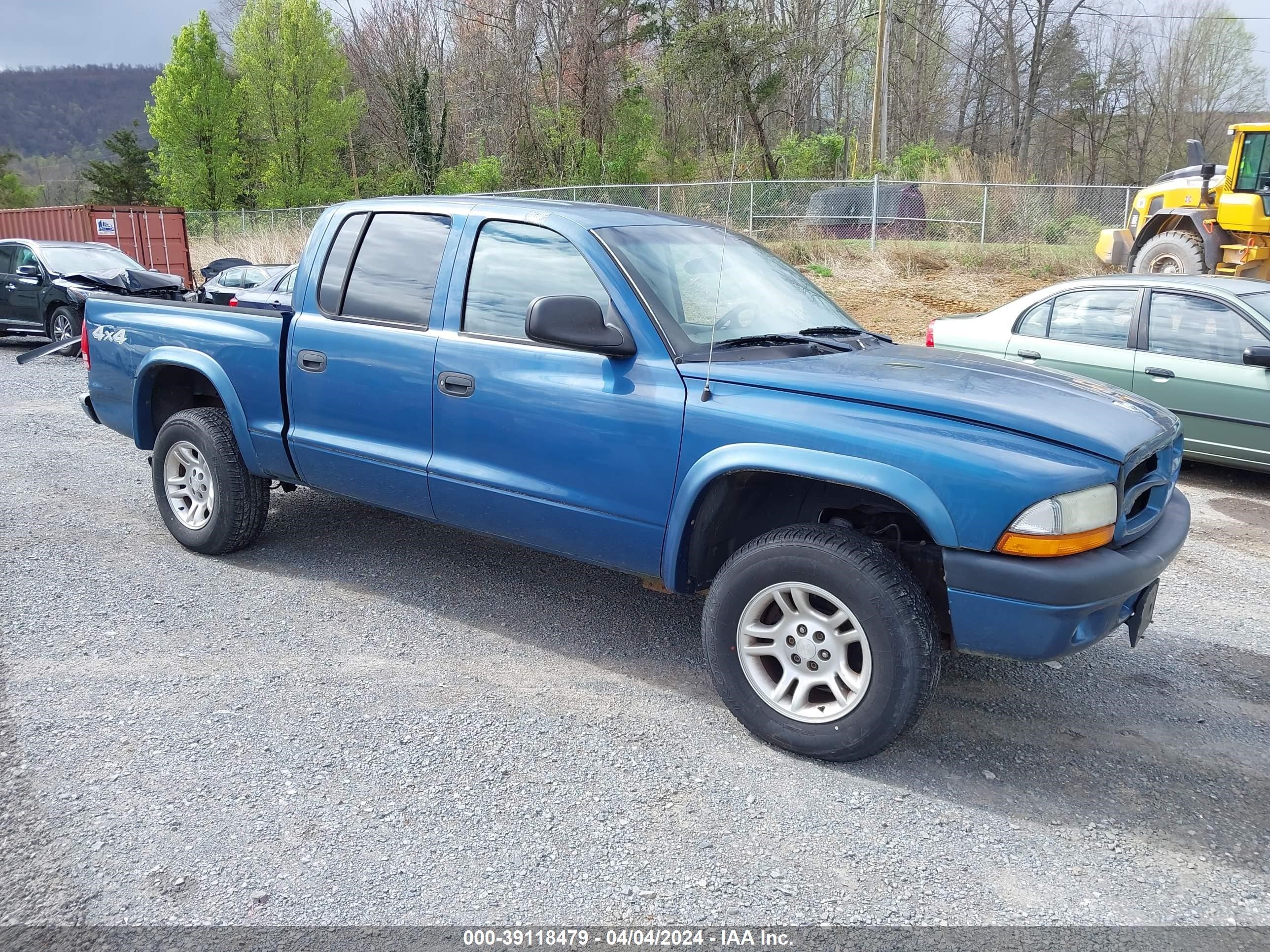 DODGE DAKOTA 2003 1d7hg38x93s185570