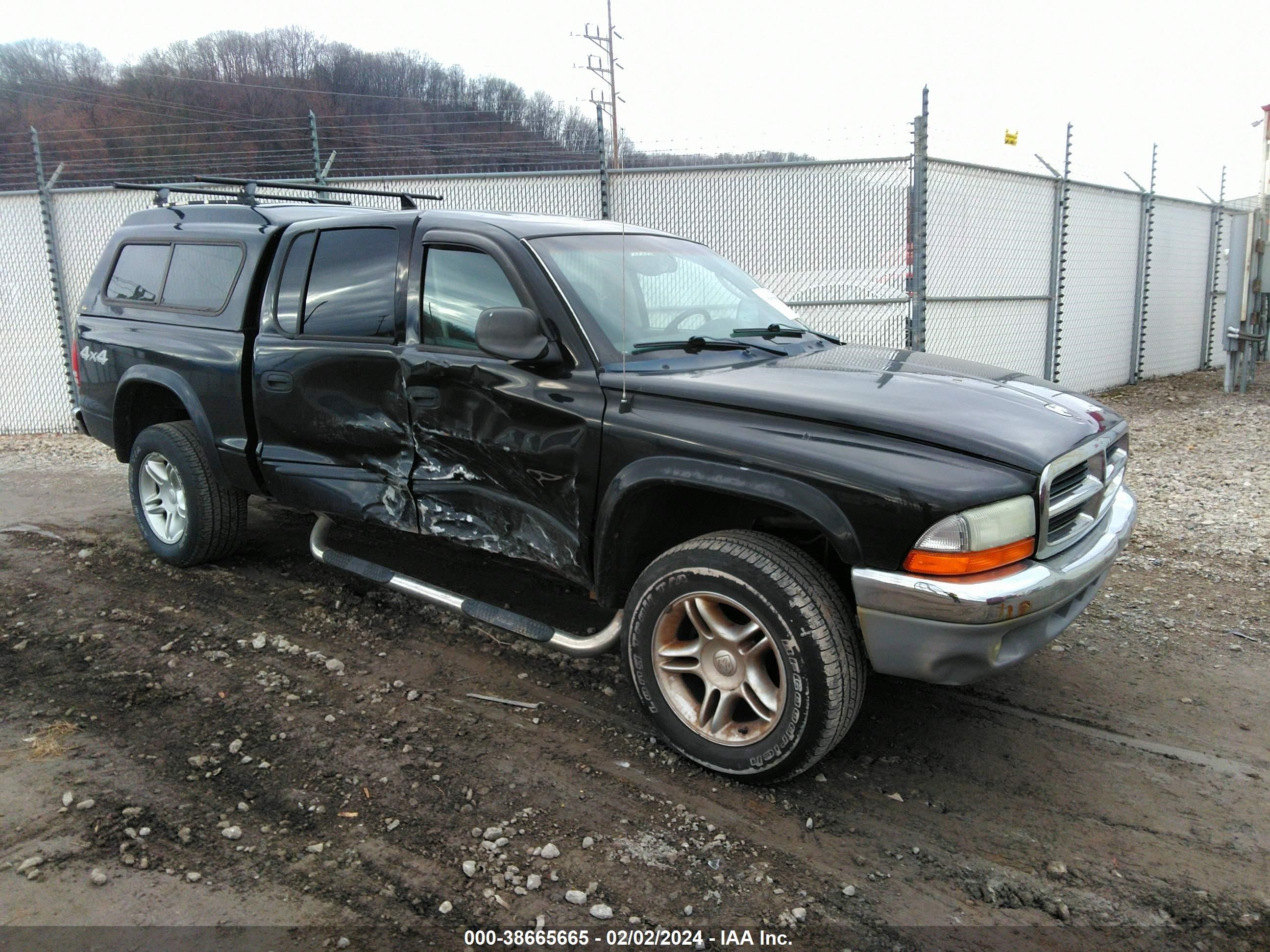 DODGE DAKOTA 2003 1d7hg48n03s221716