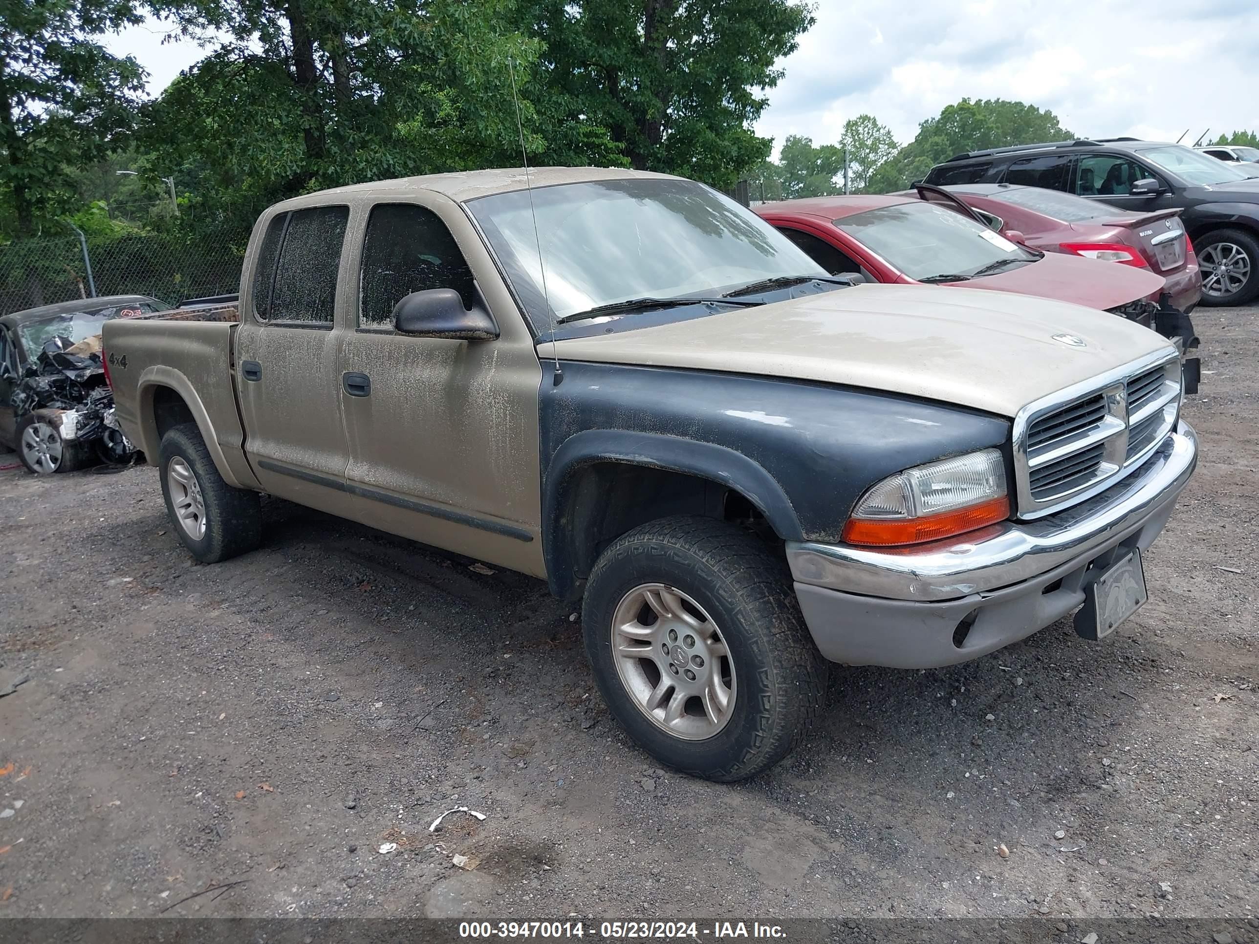 DODGE DAKOTA 2003 1d7hg48n23s363694