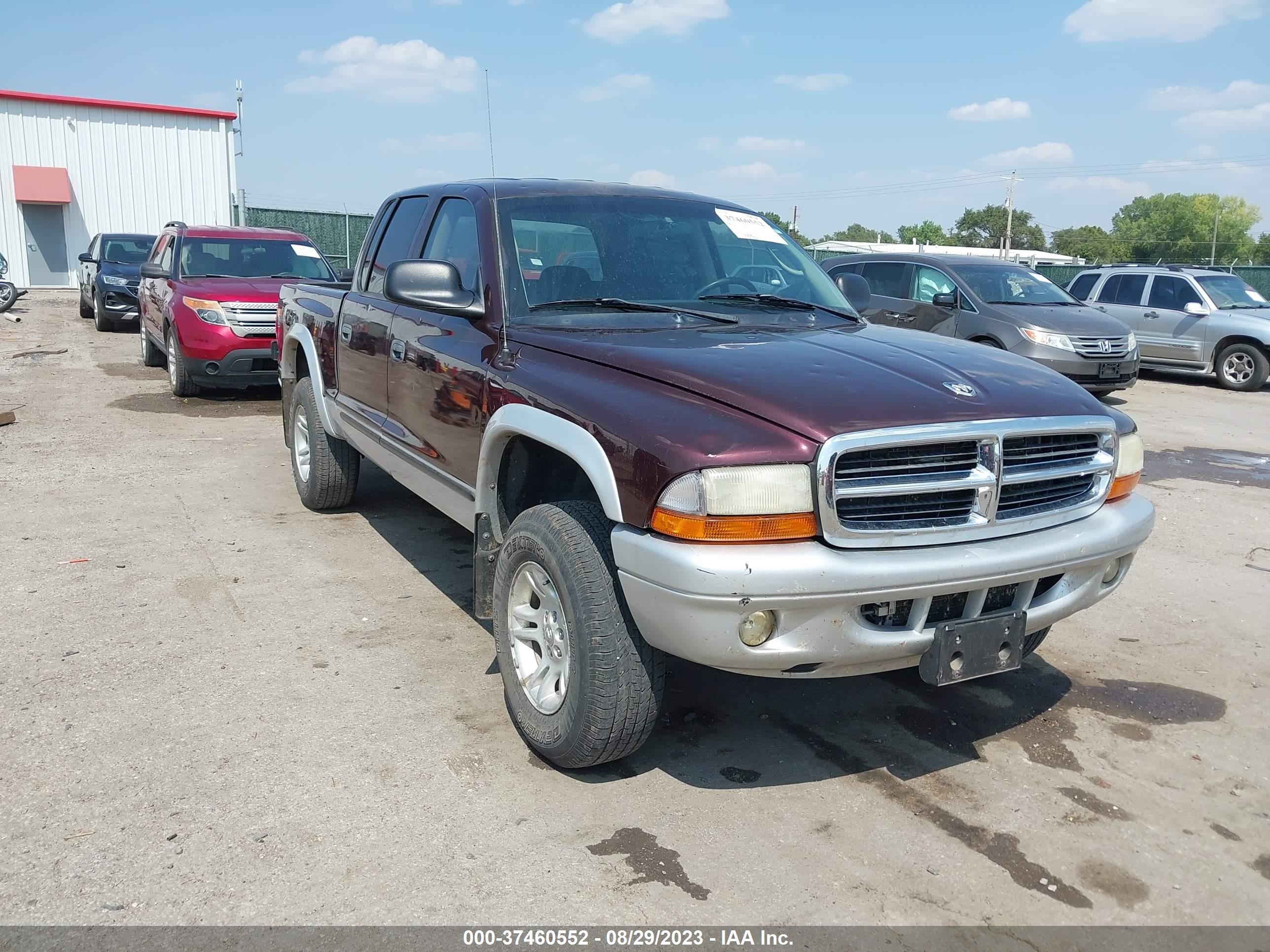 DODGE DAKOTA 2004 1d7hg48n24s588893