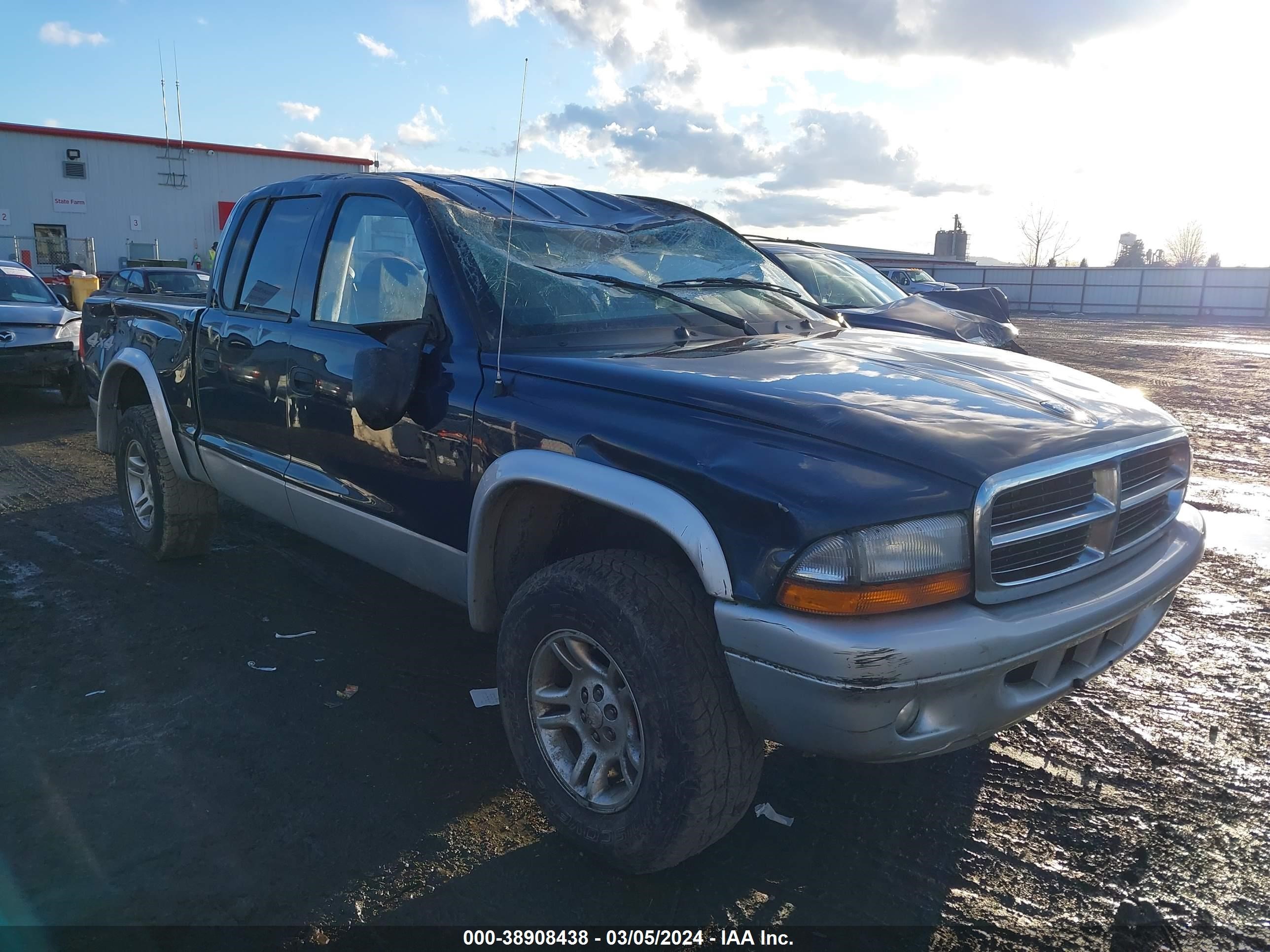 DODGE DAKOTA 2004 1d7hg48n34s630746